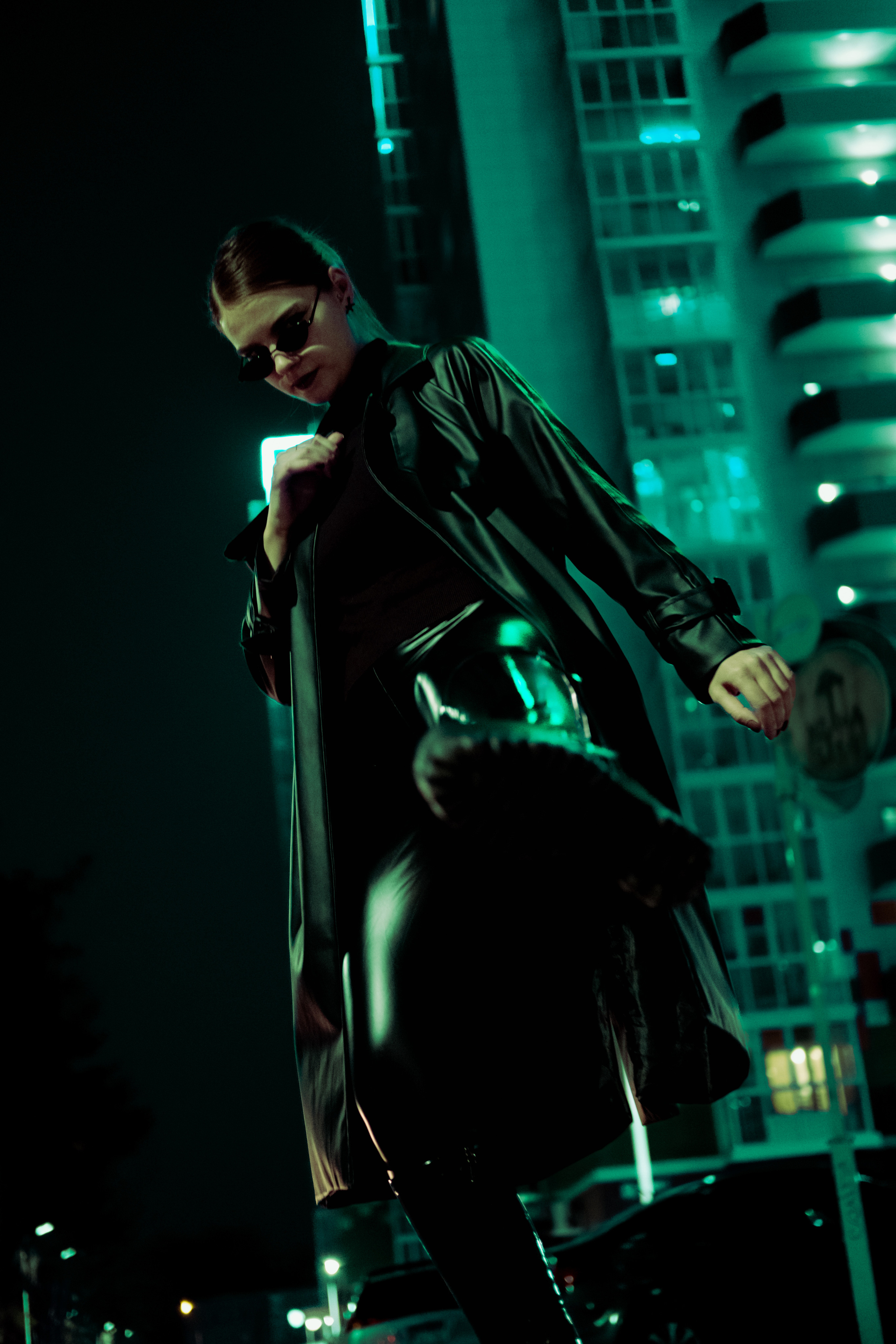 Аня в стиле матрица. Фотограф в Иркутске Анна Мирошникова