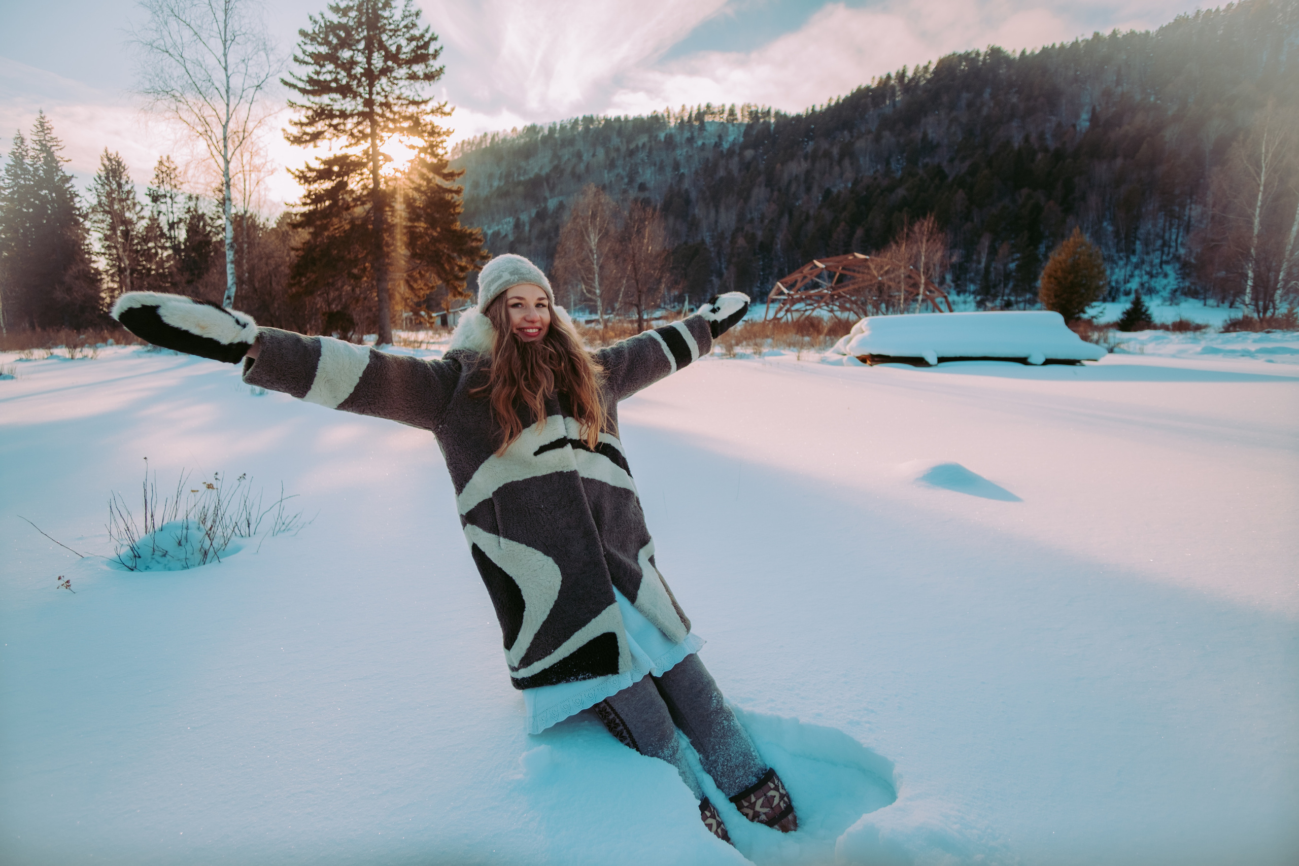 Мария фотосет на Байкале. Фотограф в Иркутске Анна Мирошникова