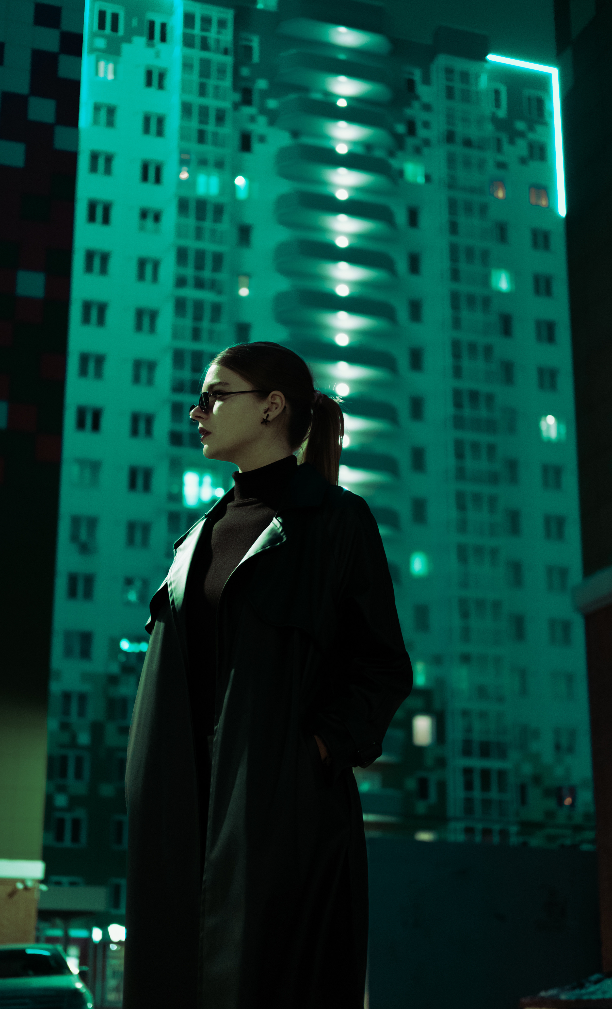 Аня в стиле матрица. Фотограф в Иркутске Анна Мирошникова