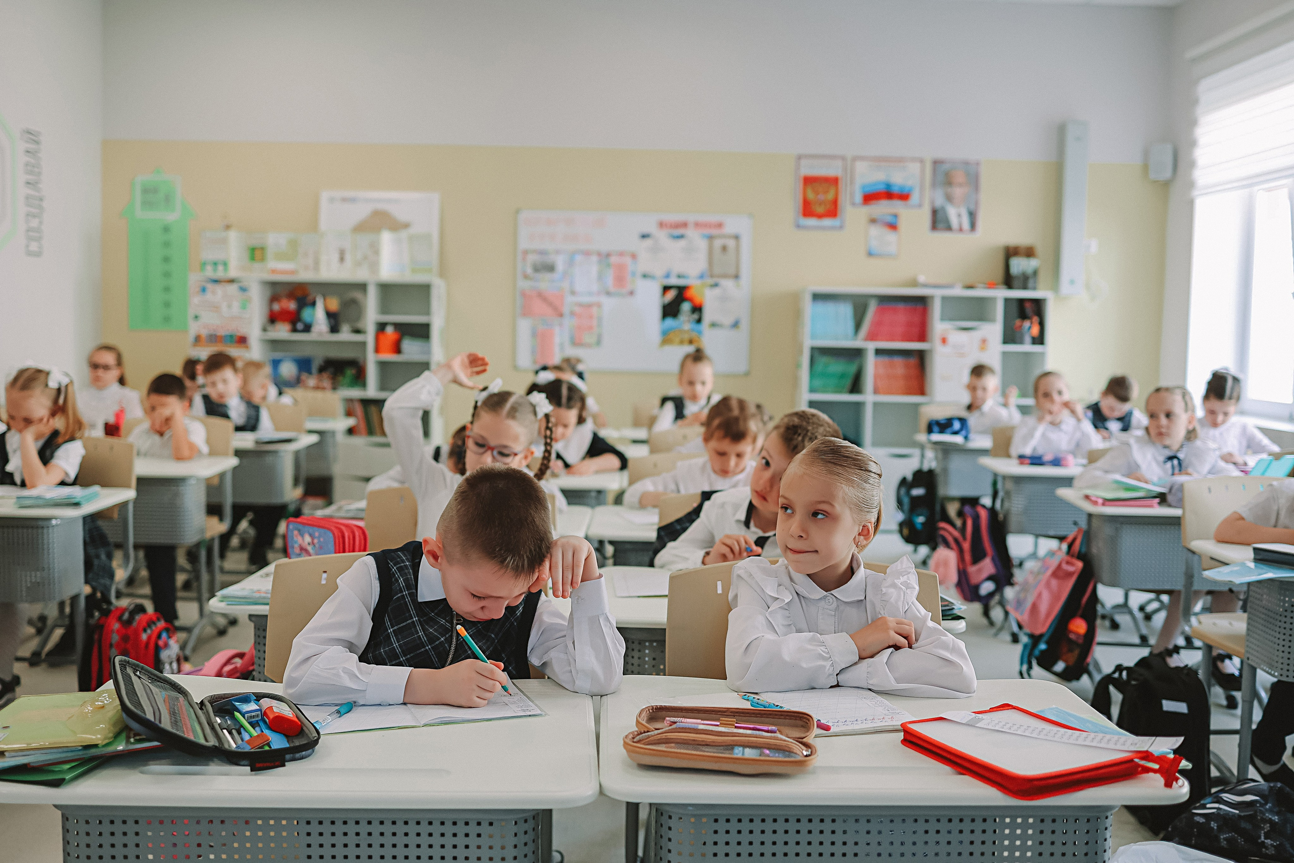 Один день в школе 1 класс. Семейный фотограф Тюмень, фотограф на роды Салмина Мария