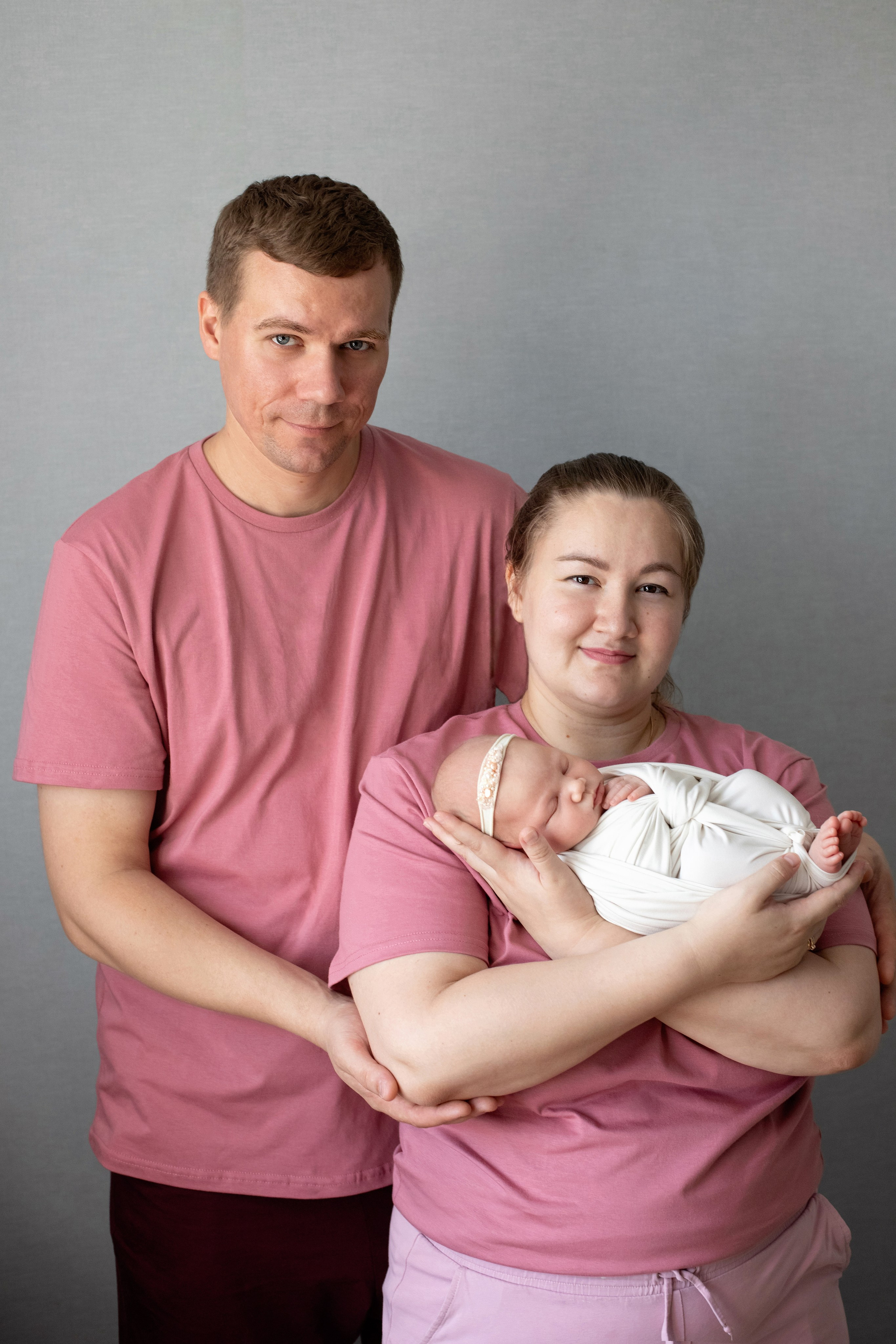 Елена + Евгений = Полина Итого. Фотограф новорожденных в Екатеринбурге Татьяна Продан