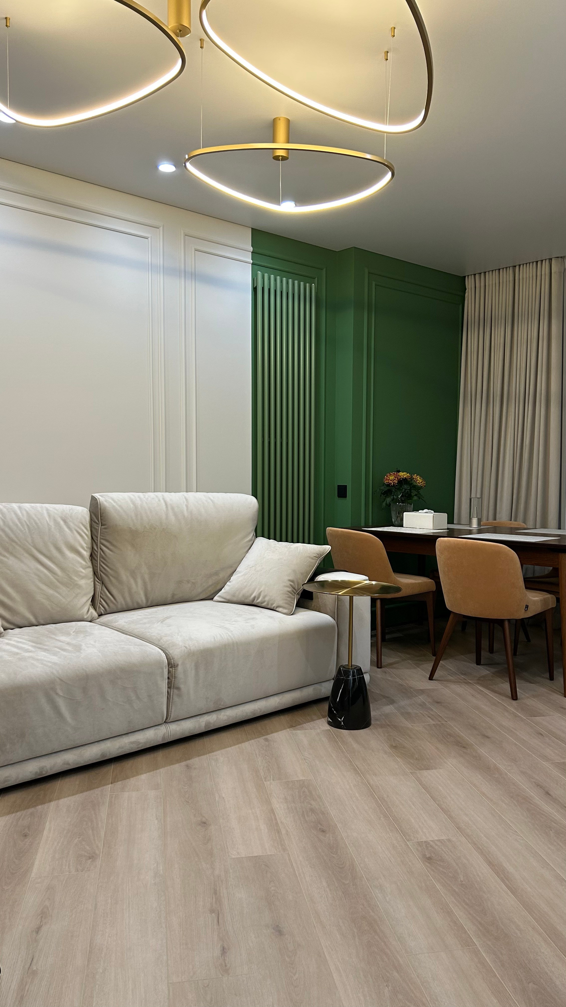 Квартира 116 м². Дизайнер интерьера Малюгина Ксения Санкт-Петербург