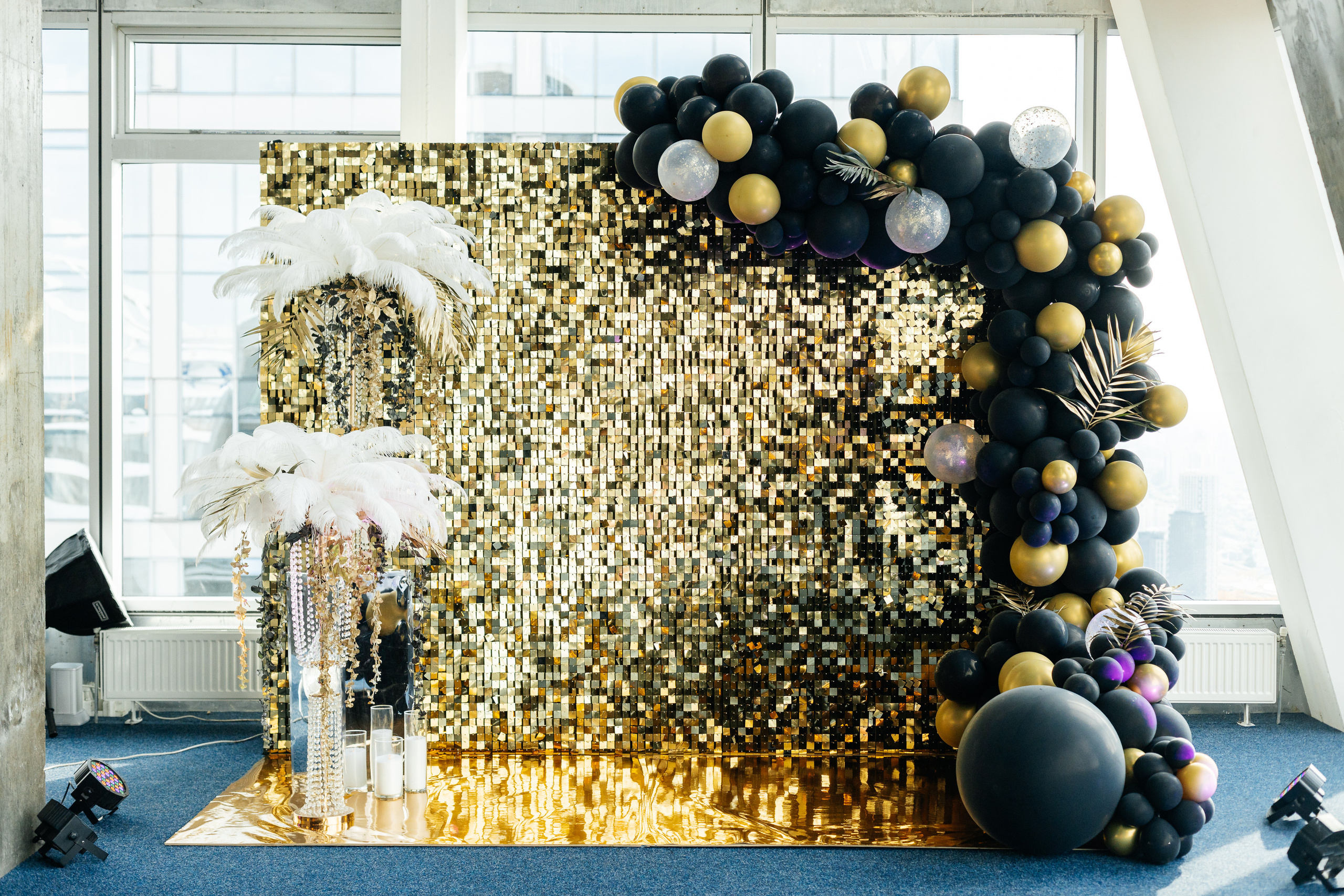 Backstage на вечеринке 90's в Moscow City. Свадебный и портретный фотограф в Королёве Сергей Чихарев