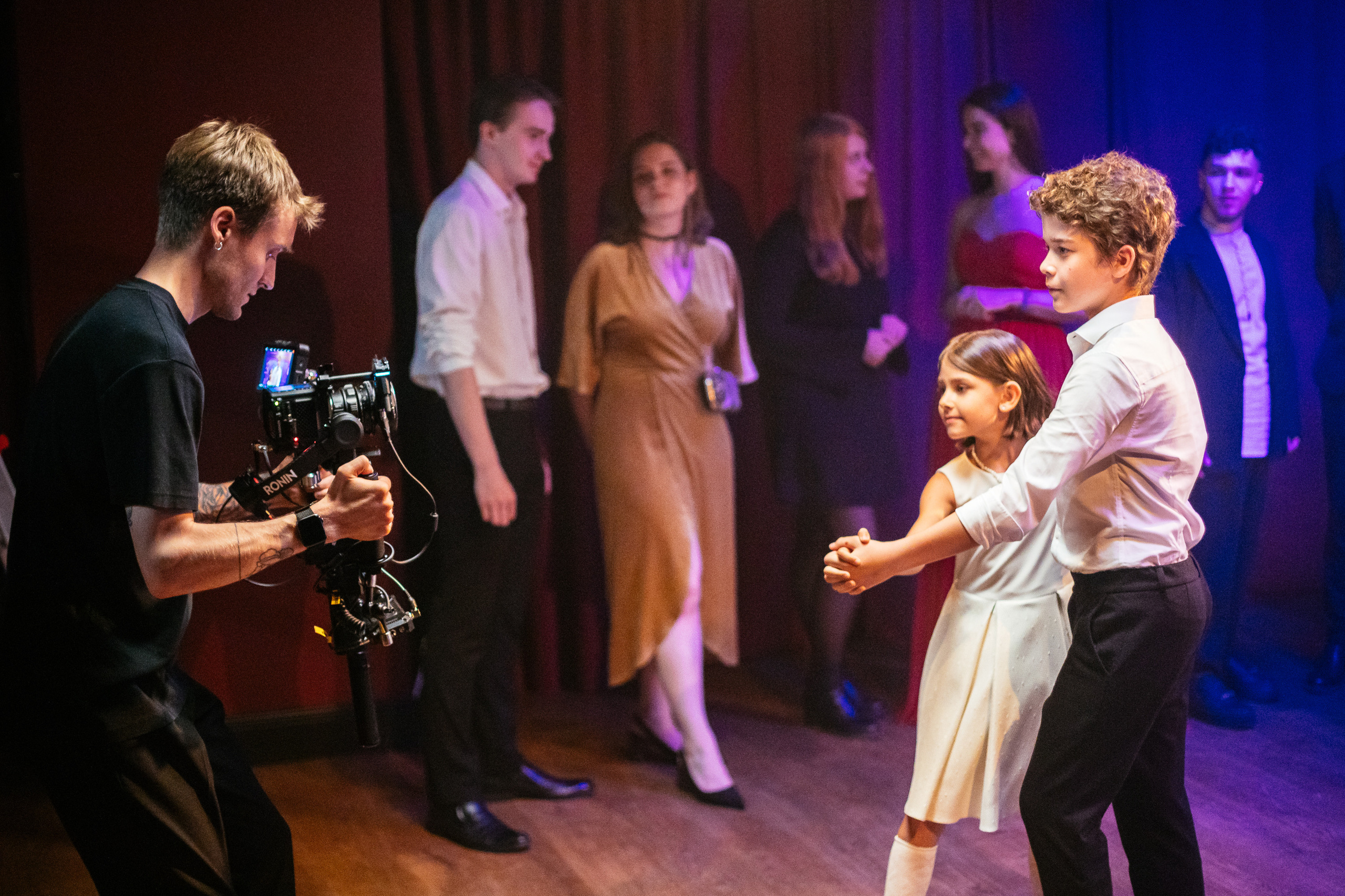 Backstage съемки клипа. Свадебный и портретный фотограф в Королёве Сергей Чихарев