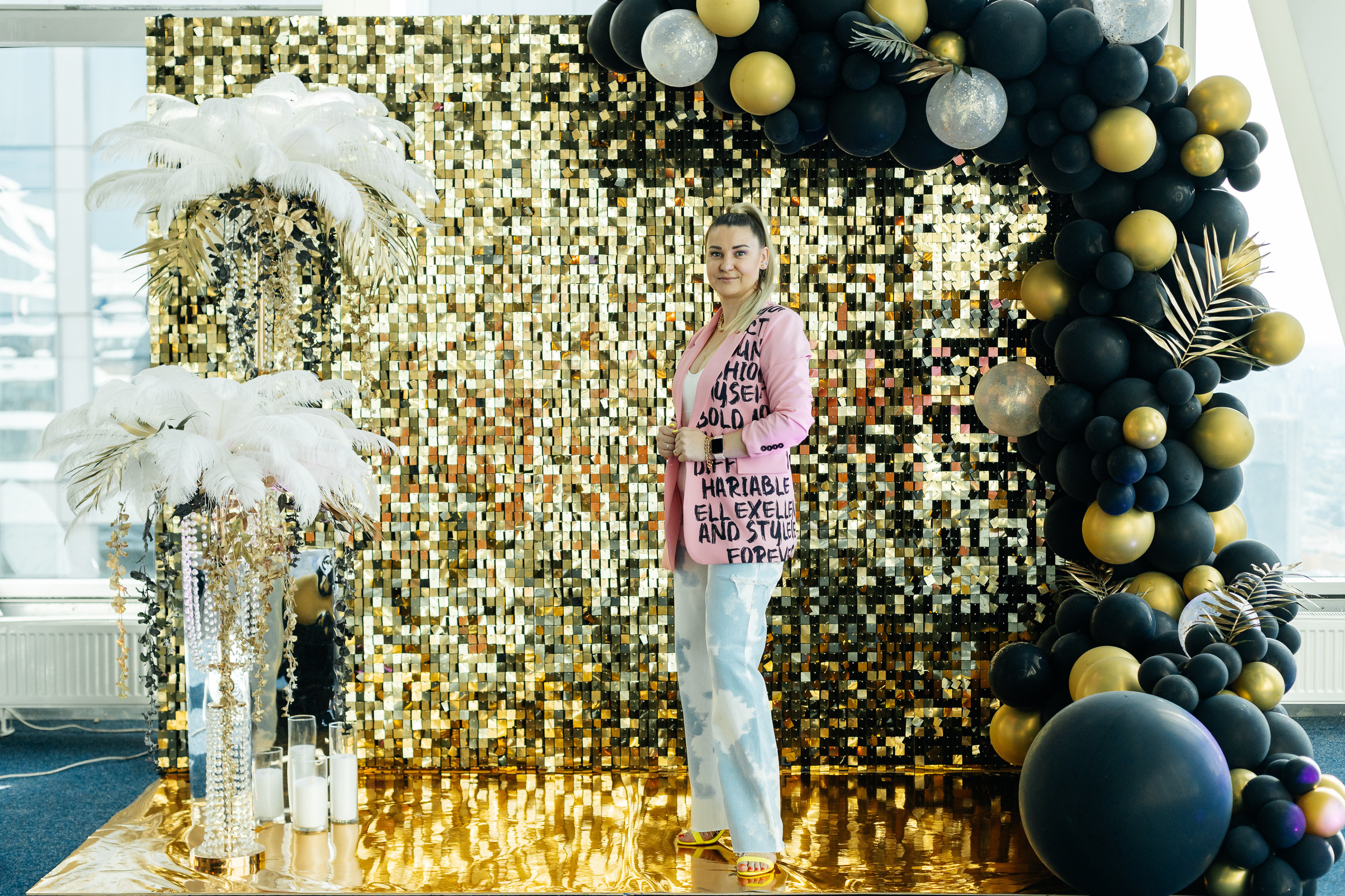 Backstage на вечеринке 90's в Moscow City. Свадебный и портретный фотограф в Королёве Сергей Чихарев