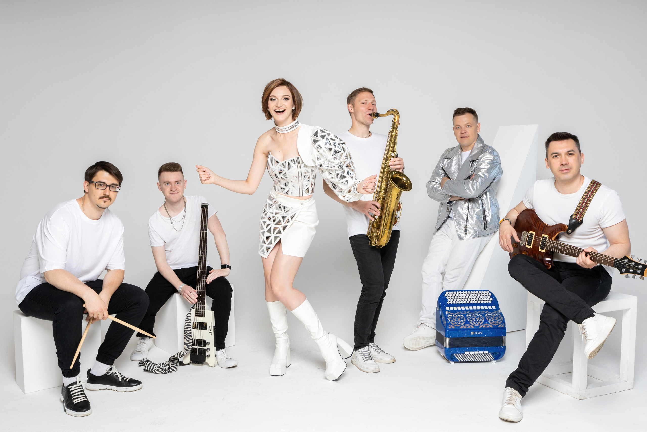 Фотосет для музыкальной группы. Свадебный и портретный фотограф в Королёве Сергей Чихарев