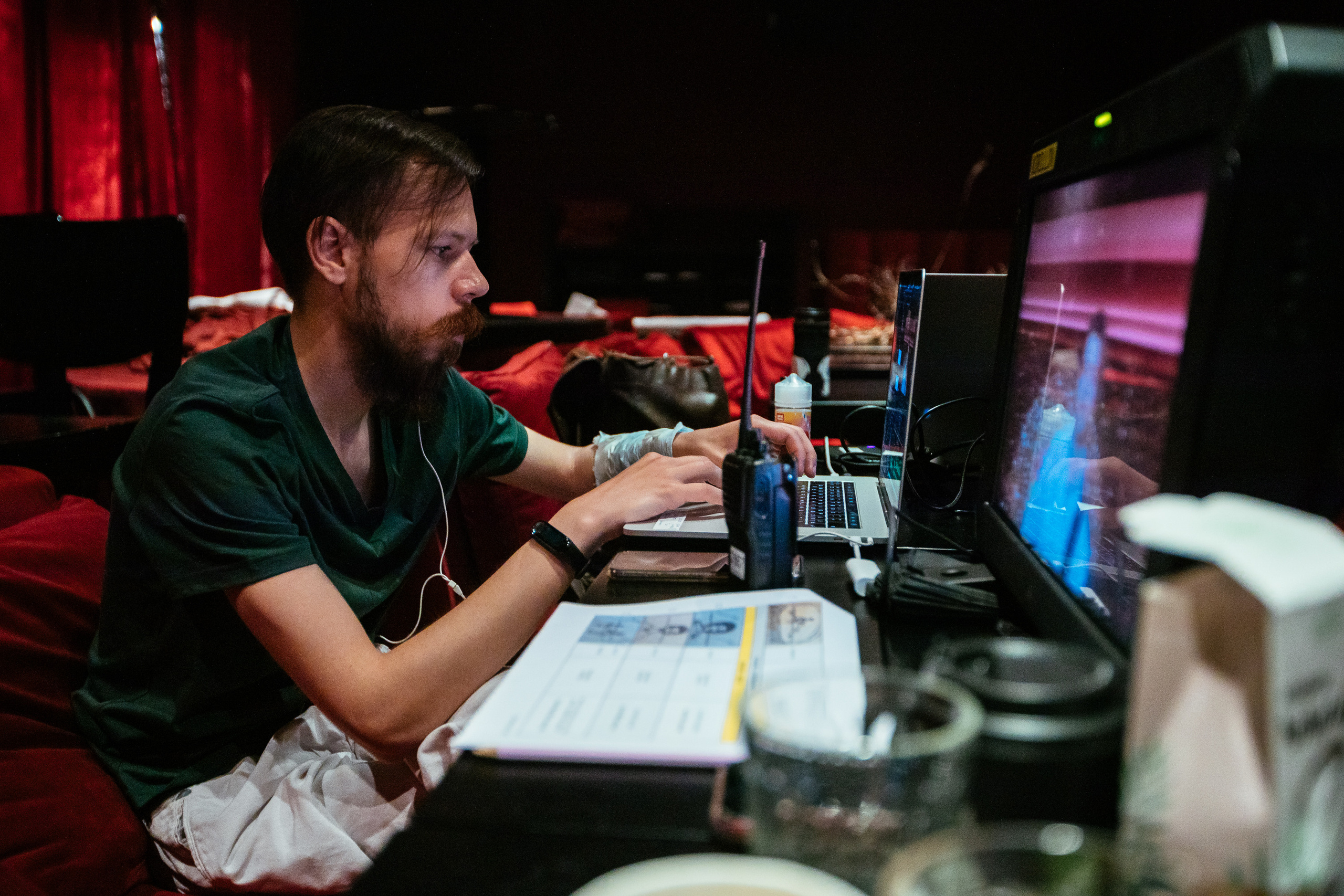 Backstage съемки клипа. Свадебный и портретный фотограф в Королёве Сергей Чихарев