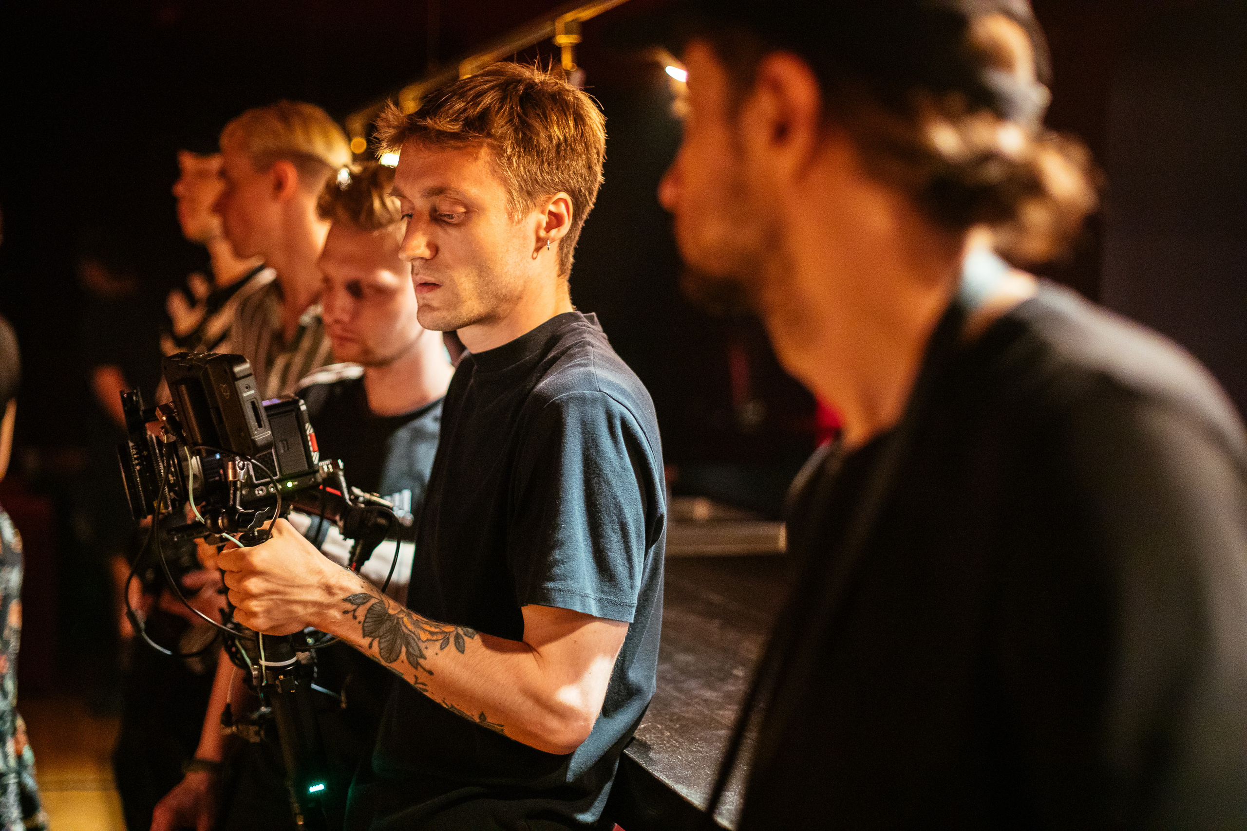 Backstage съемки клипа. Свадебный и портретный фотограф в Королёве Сергей Чихарев