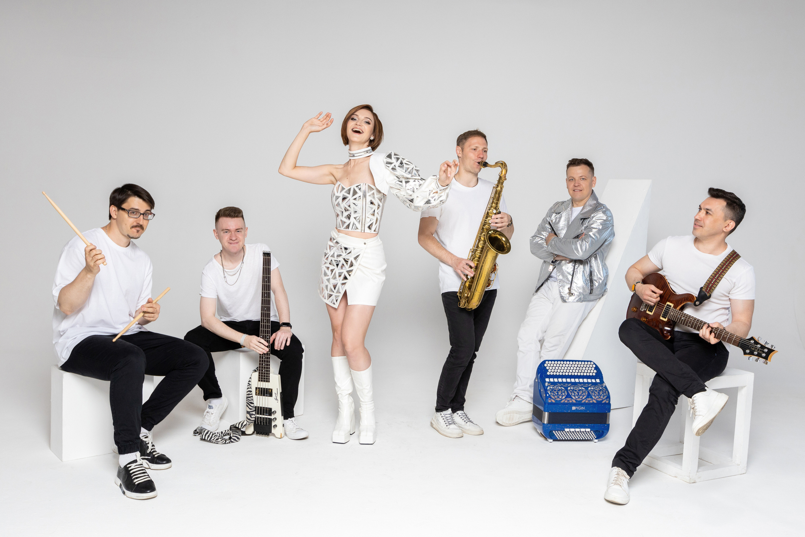 Фотосет для музыкальной группы. Свадебный и портретный фотограф в Королёве Сергей Чихарев