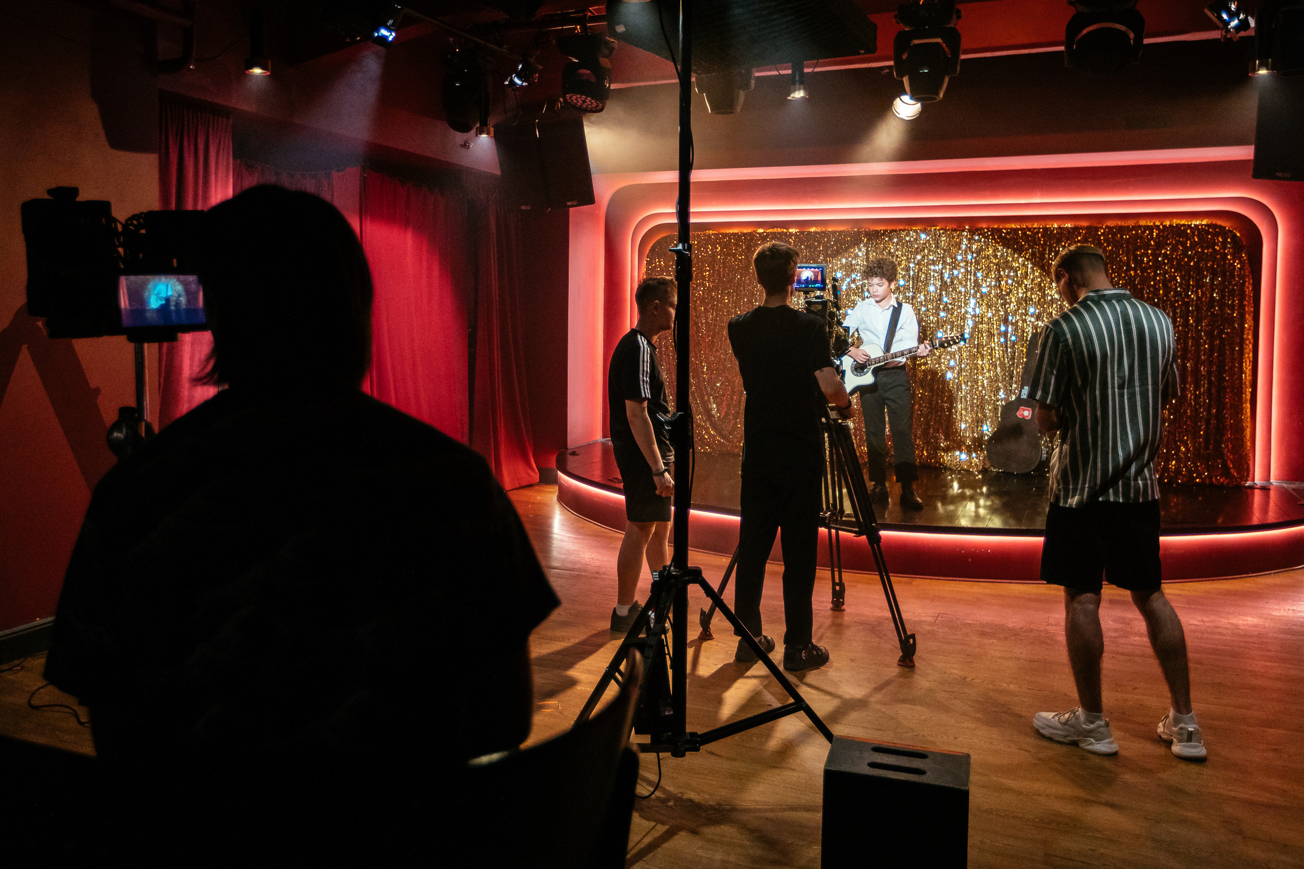 Backstage съемки клипа. Свадебный и портретный фотограф в Королёве Сергей Чихарев