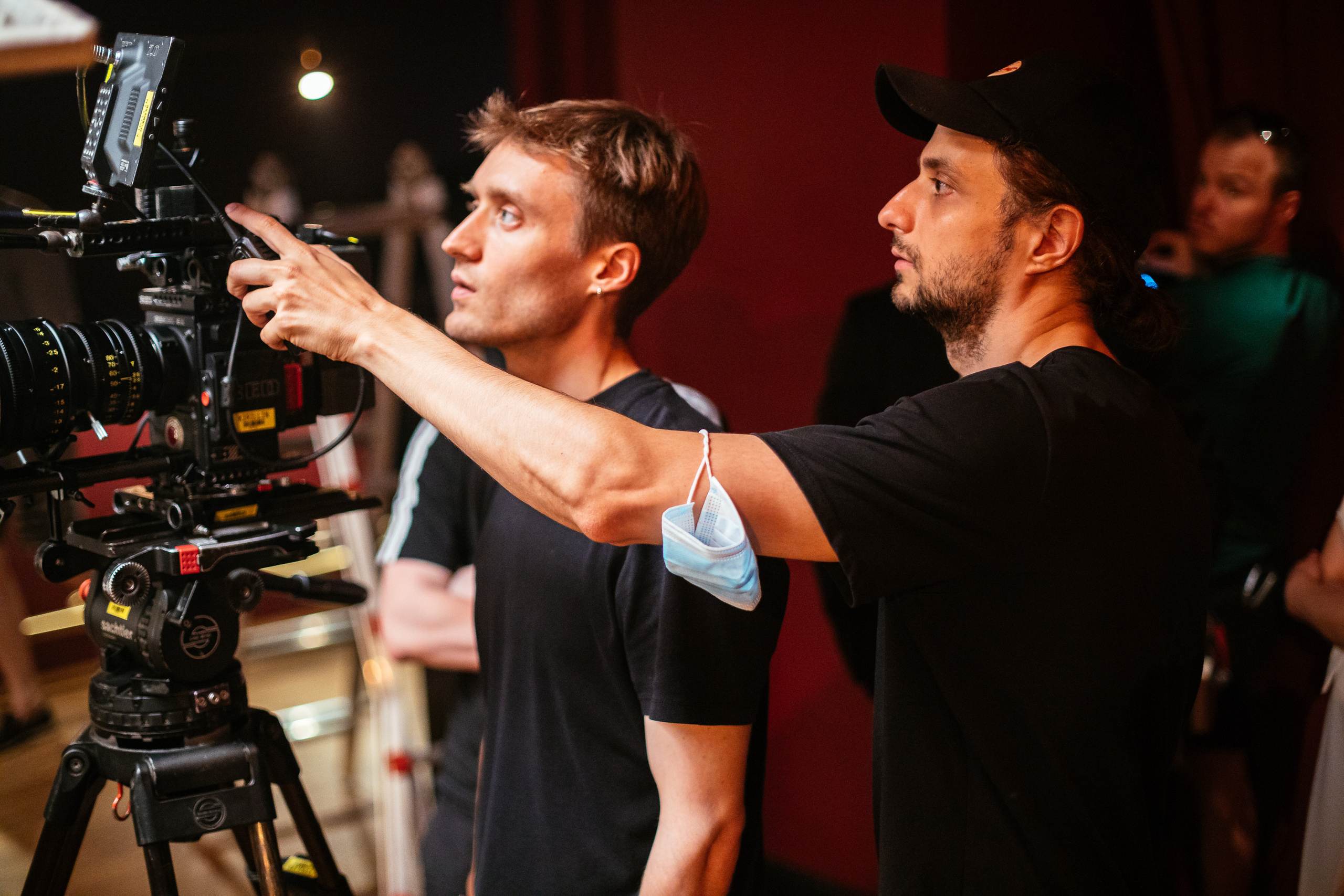 Backstage съемки клипа. Свадебный и портретный фотограф в Королёве Сергей Чихарев