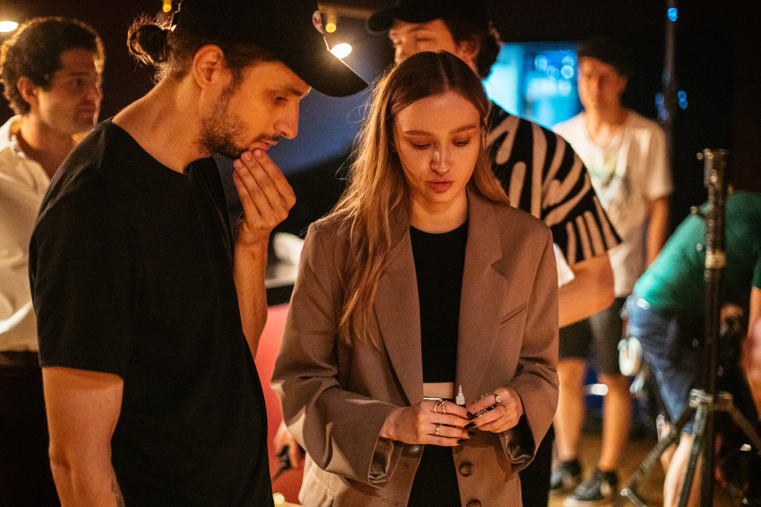 Backstage съемки клипа. Свадебный и портретный фотограф в Королёве Сергей Чихарев