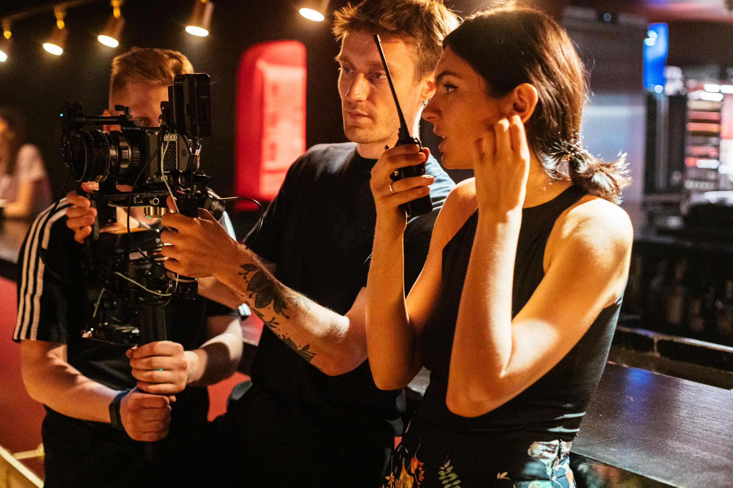 Backstage съемки клипа. Свадебный и портретный фотограф в Королёве Сергей Чихарев