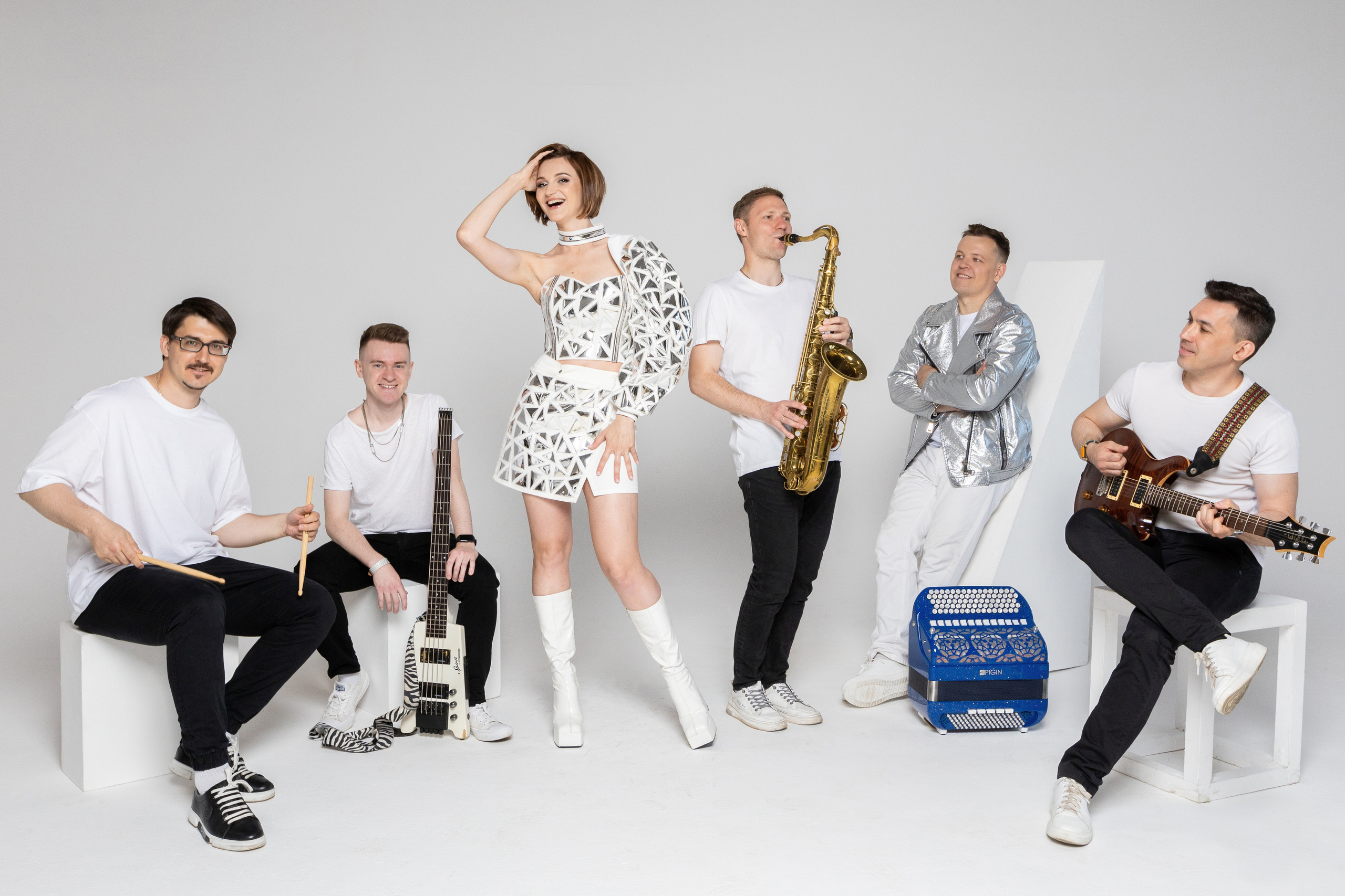 Фотосет для музыкальной группы. Свадебный и портретный фотограф в Королёве Сергей Чихарев