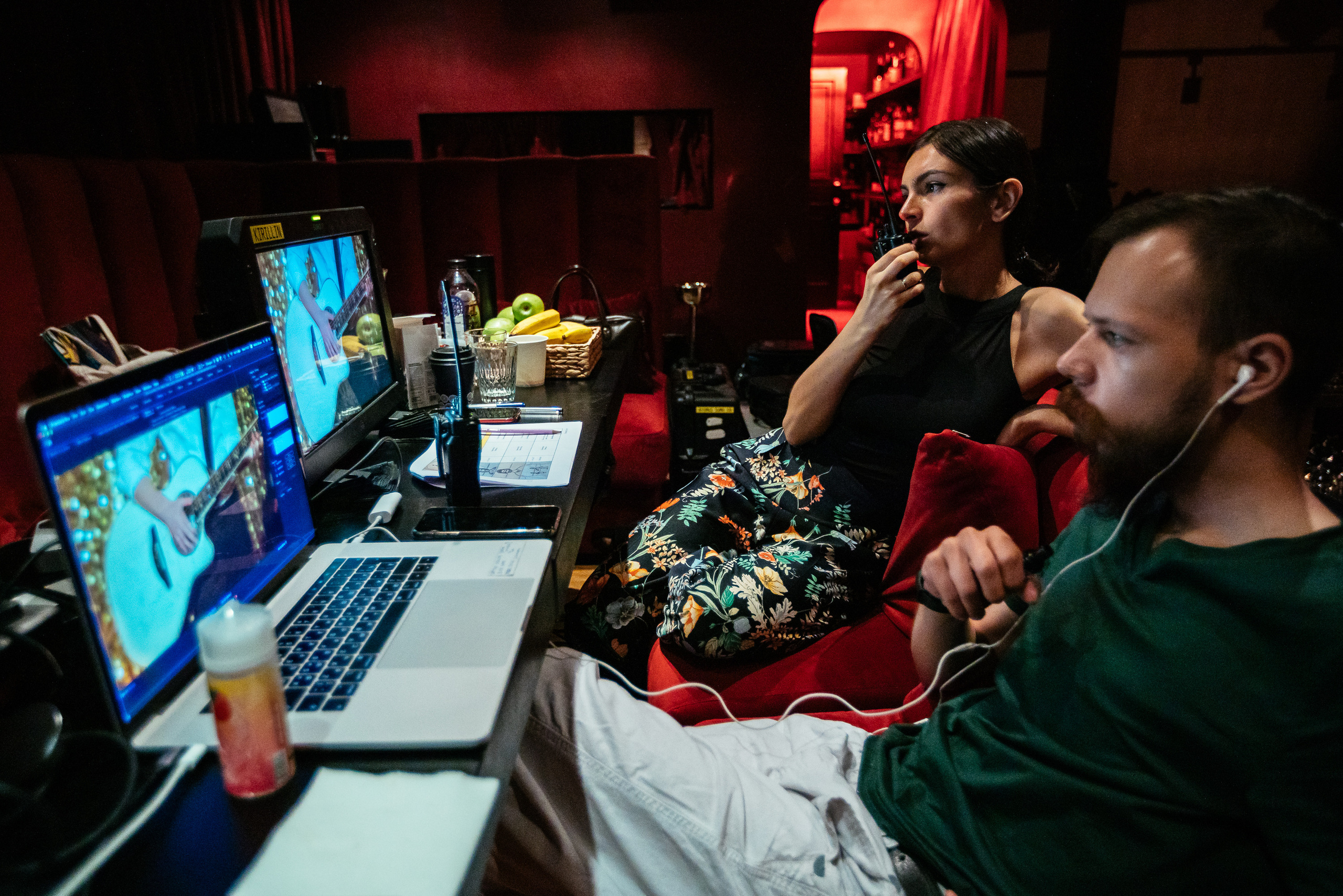 Backstage съемки клипа. Свадебный и портретный фотограф в Королёве Сергей Чихарев