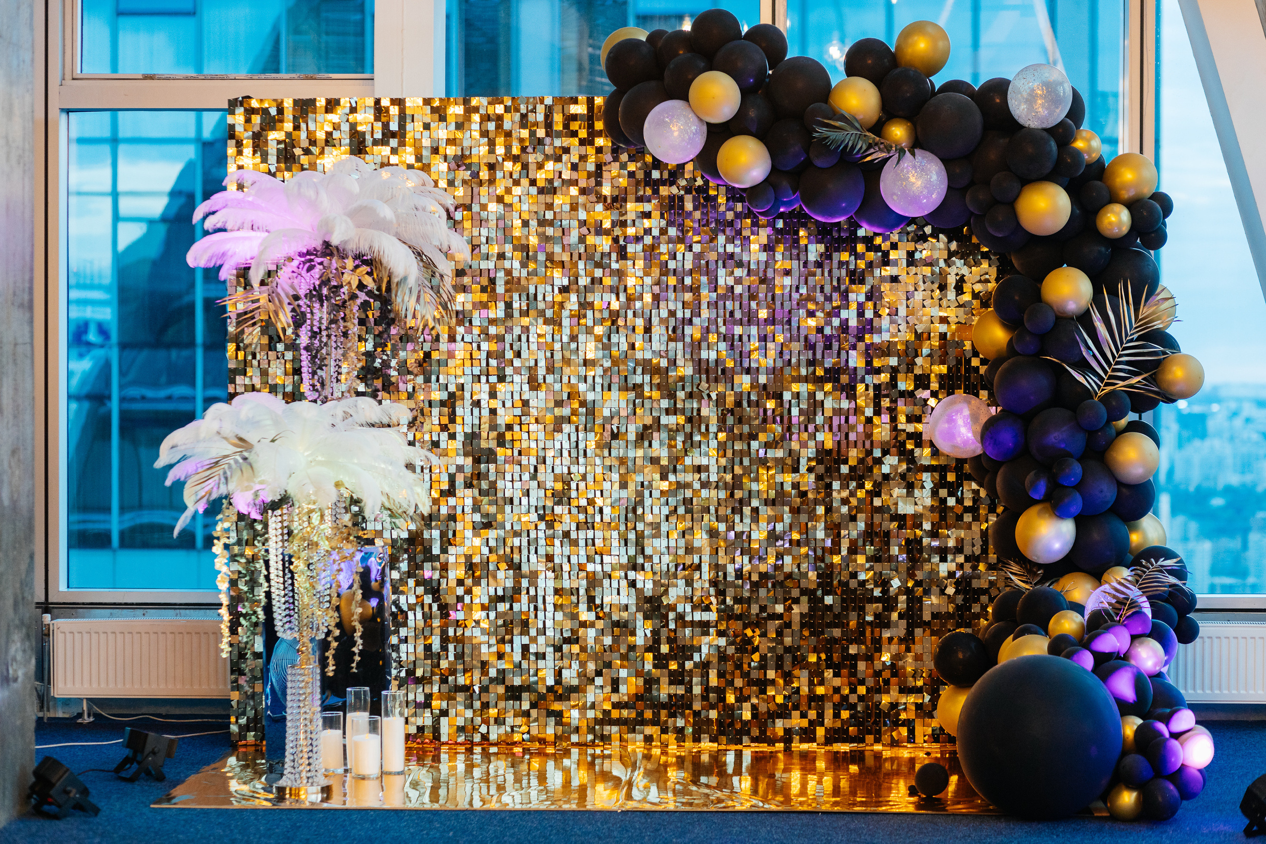 Backstage на вечеринке 90's в Moscow City. Свадебный и портретный фотограф в Королёве Сергей Чихарев