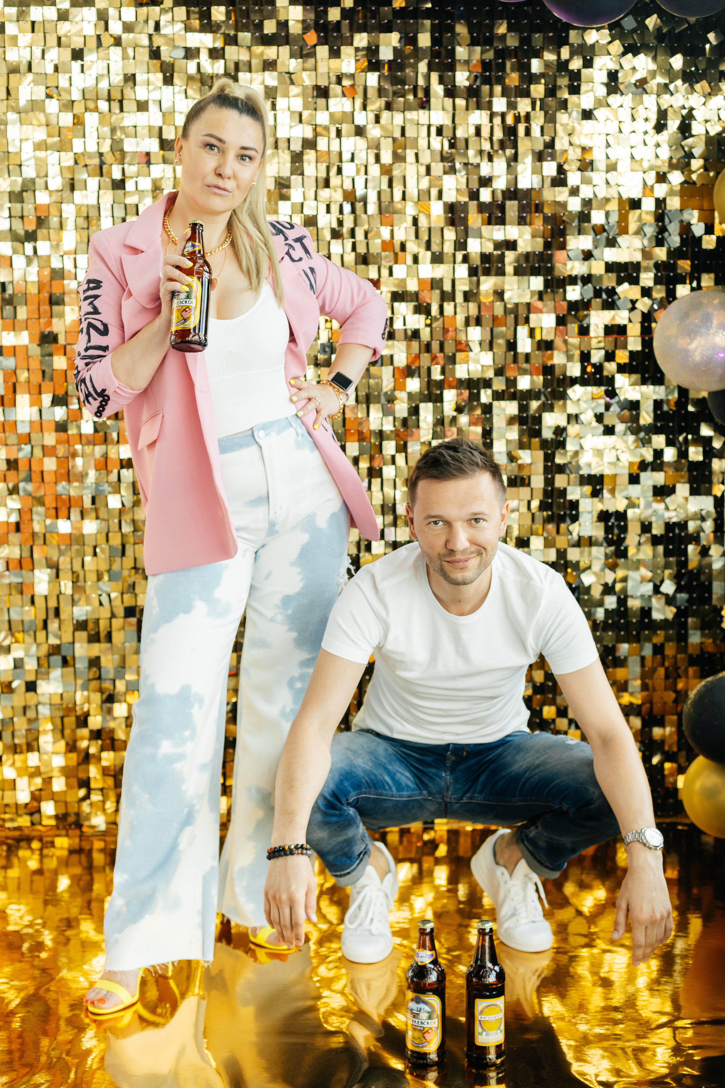 Backstage на вечеринке 90's в Moscow City. Свадебный и портретный фотограф в Королёве Сергей Чихарев