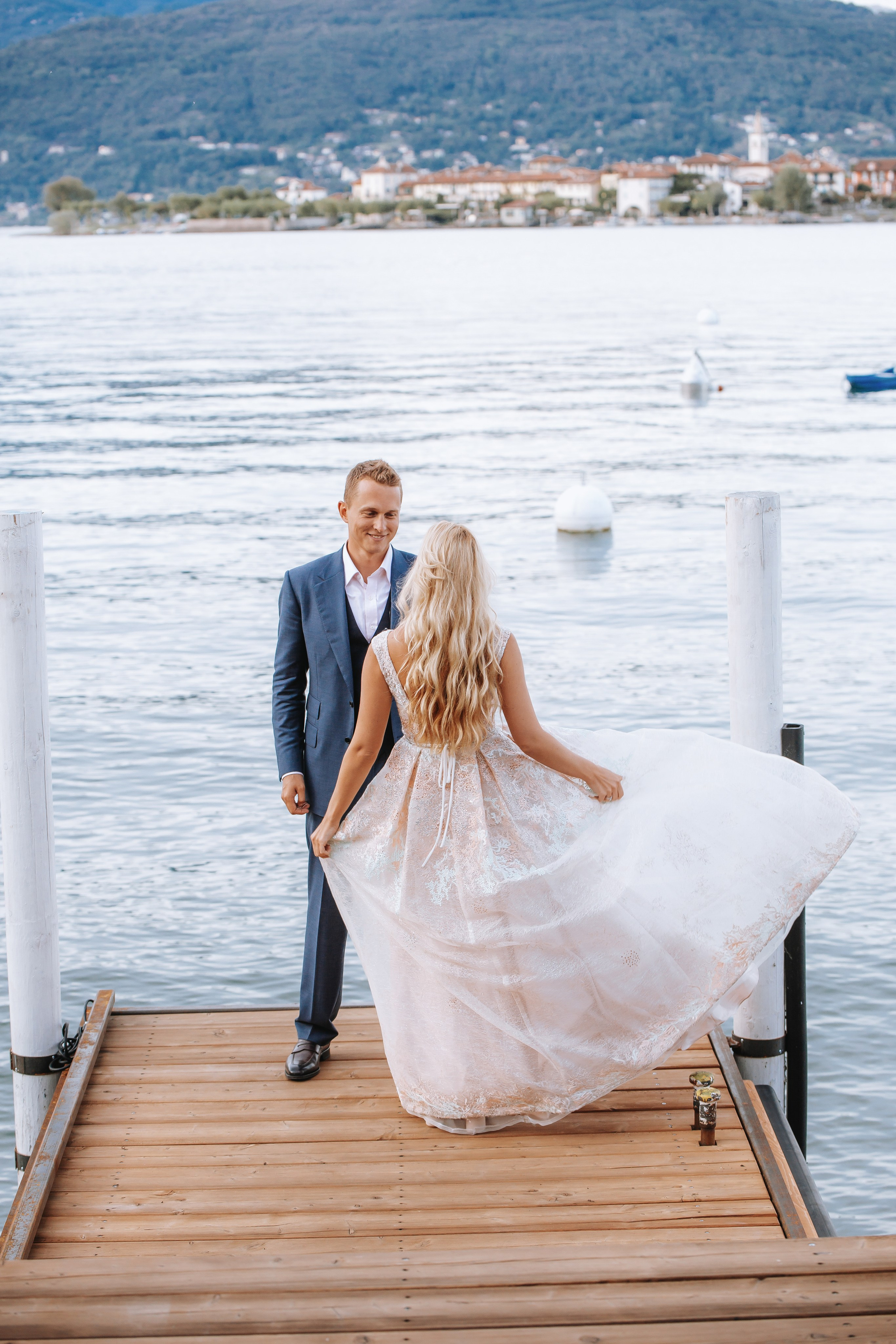 Свадьба в Италии (озеро Маджоре). Фотограф и видеограф Анна Домашенко