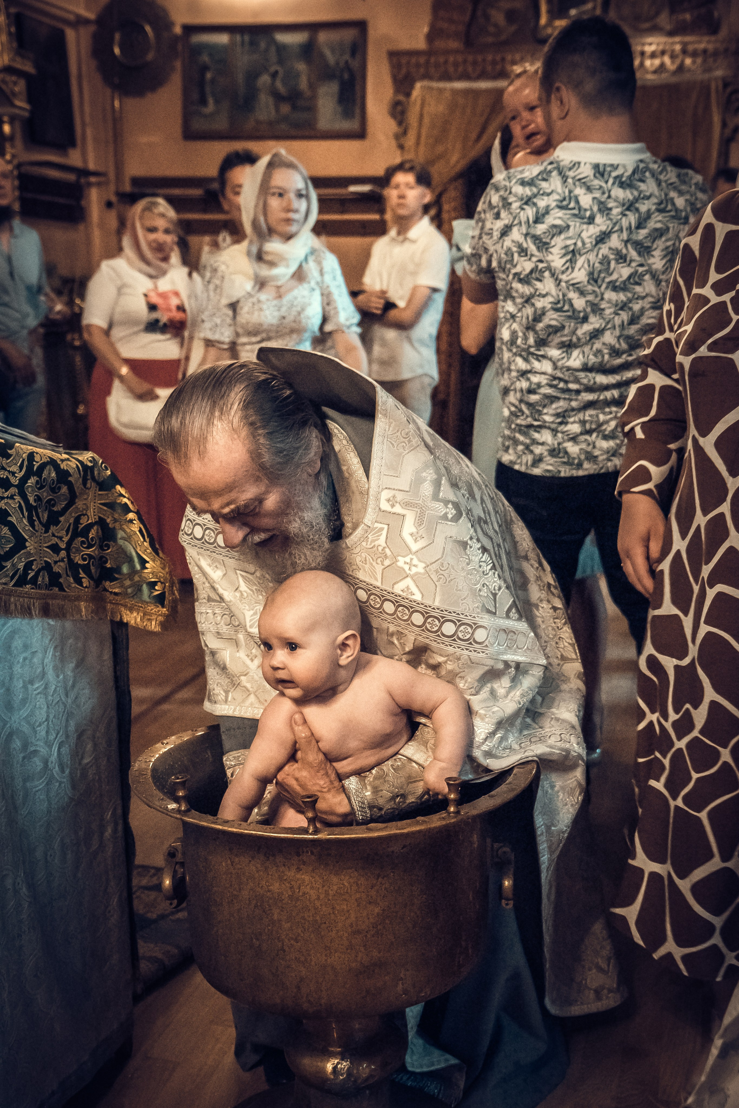 Таинство Крещения Алёны в Церкви Сретения Господня. Детский и семейный фотограф в Пушкино, Мытищи, Москва Сергеева Светлана