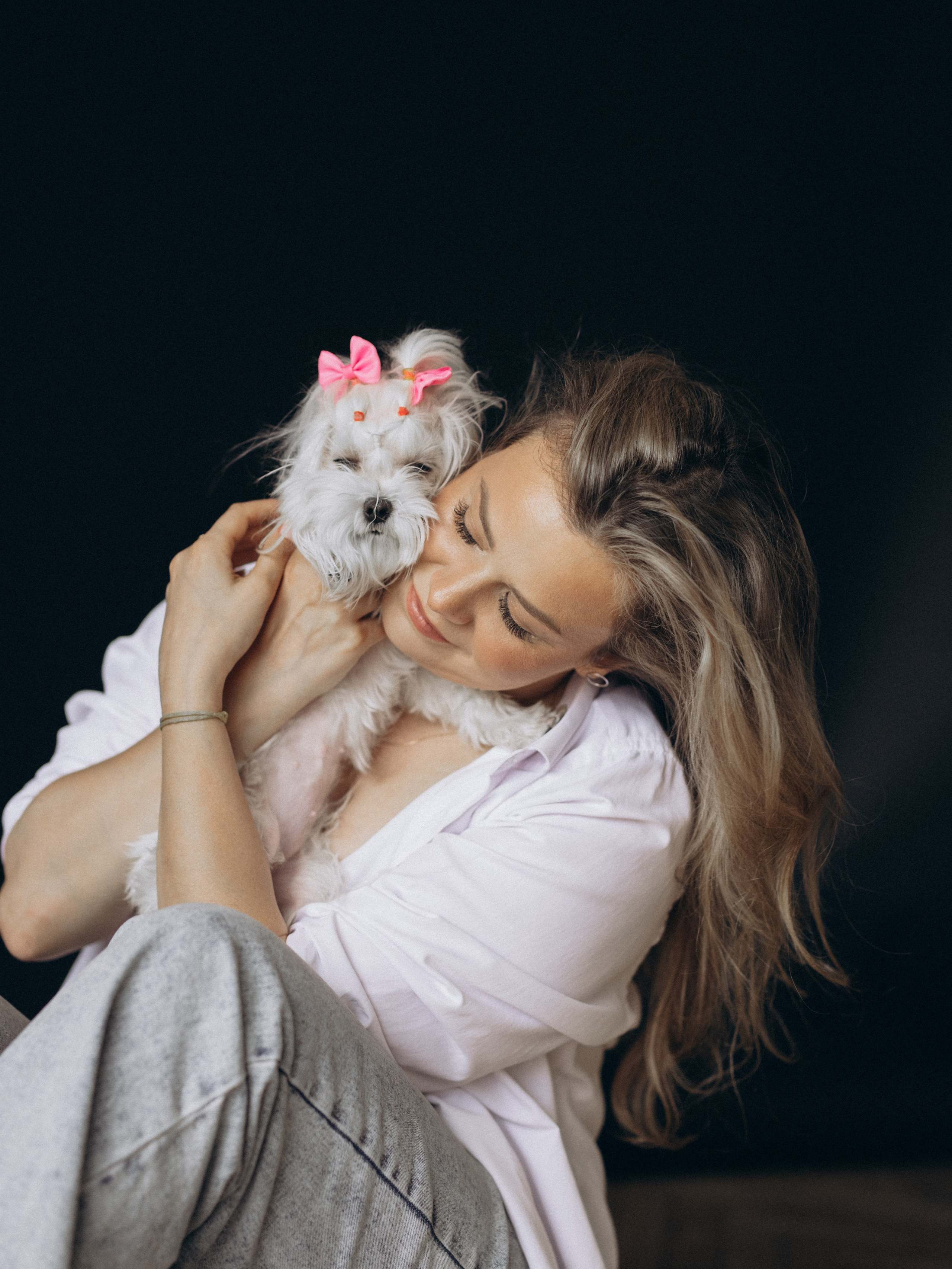 Мира и Таня. Фотограф-анималист в Москве Кириллова Татьяна