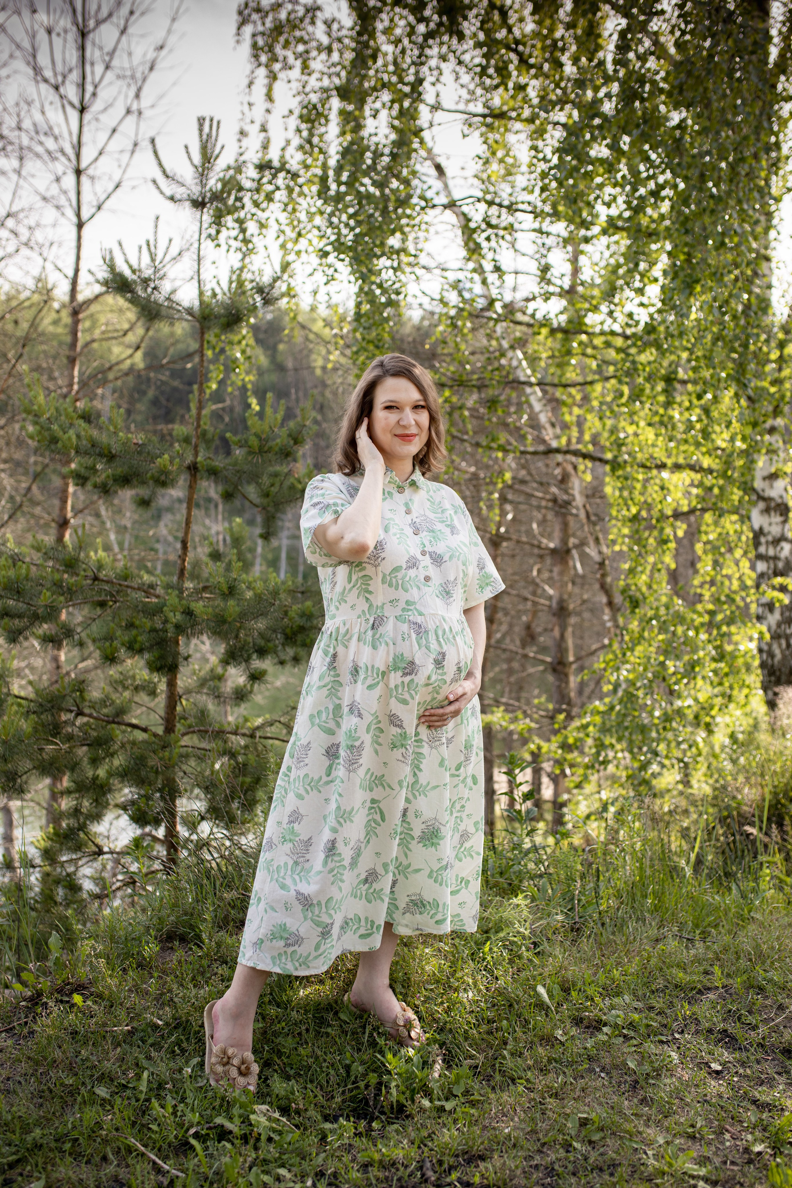 Фотосессия беременности на карьере. Фотограф в Железнодорожном и Балашихе