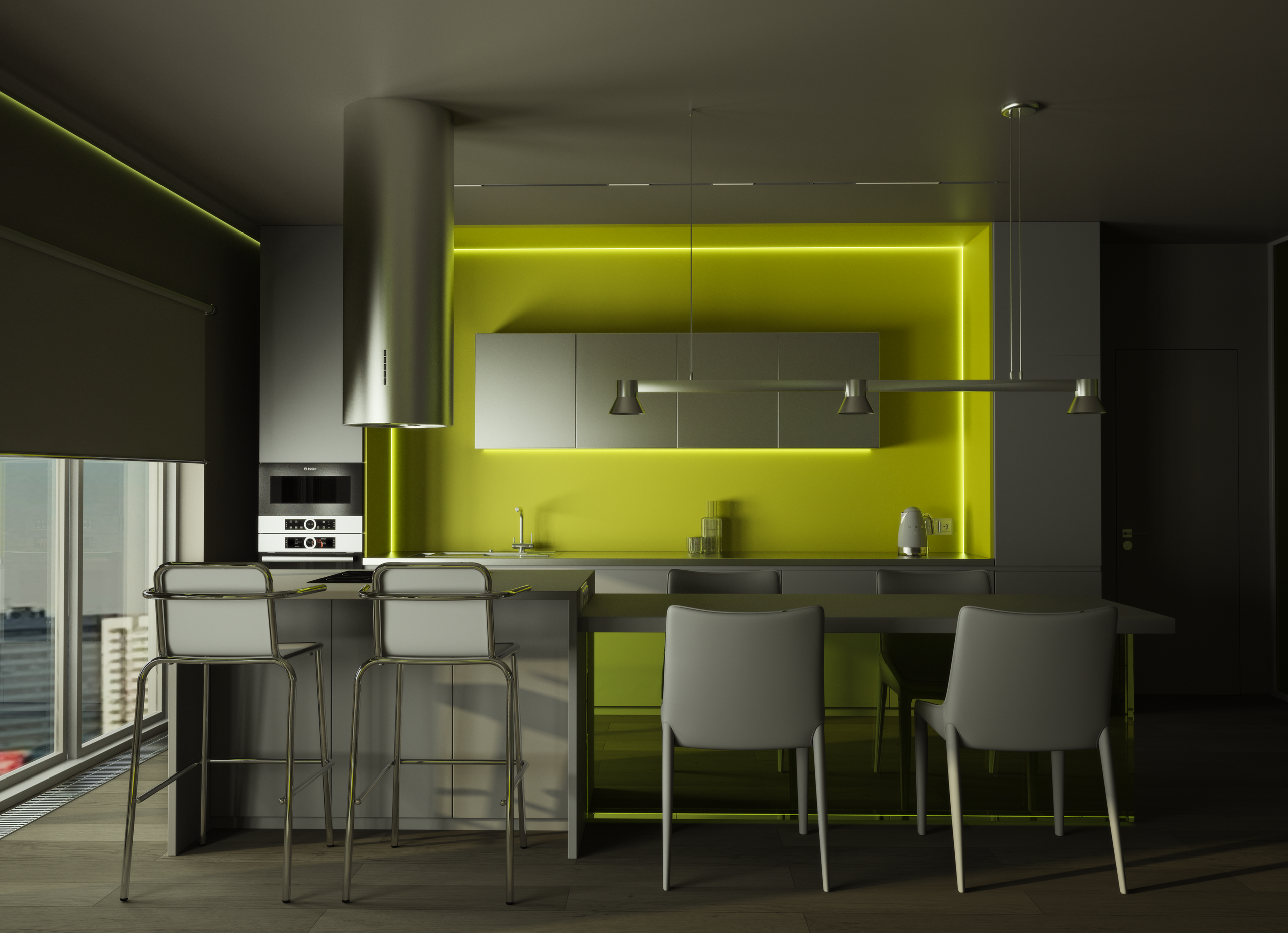 Г. Москва ЖК Sky View 3 комнатная квартира 115 кв. м. Дизайнер интерьеров г. Москва Ольга Богданова