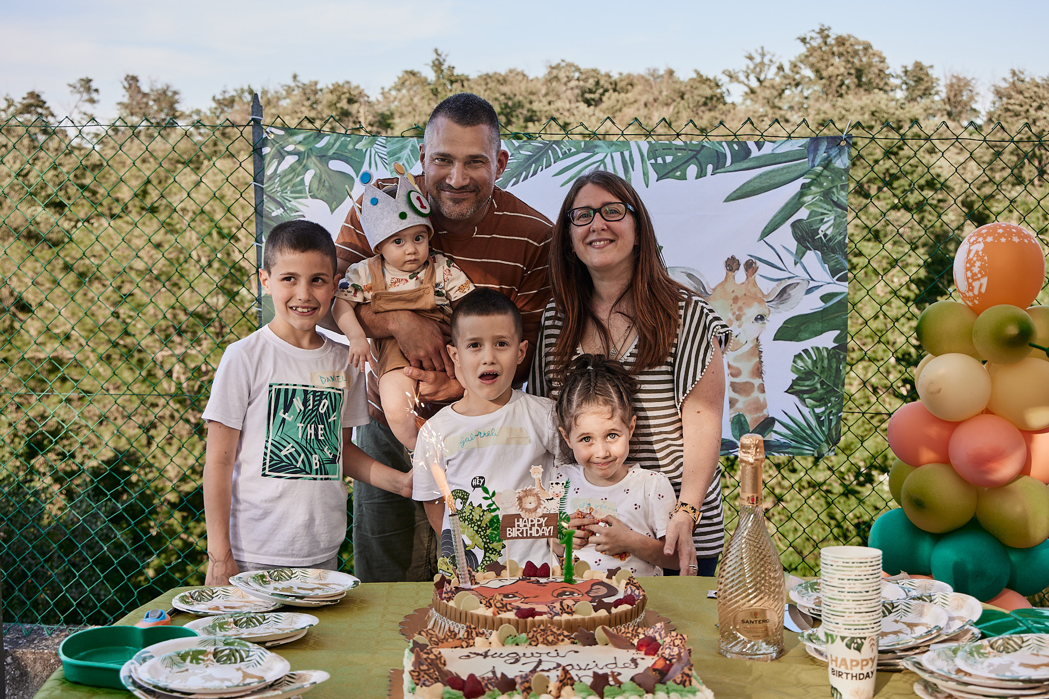 1 compleanno Davide. Fotografo di famiglie e ritrattista in Italia (Toscana)
