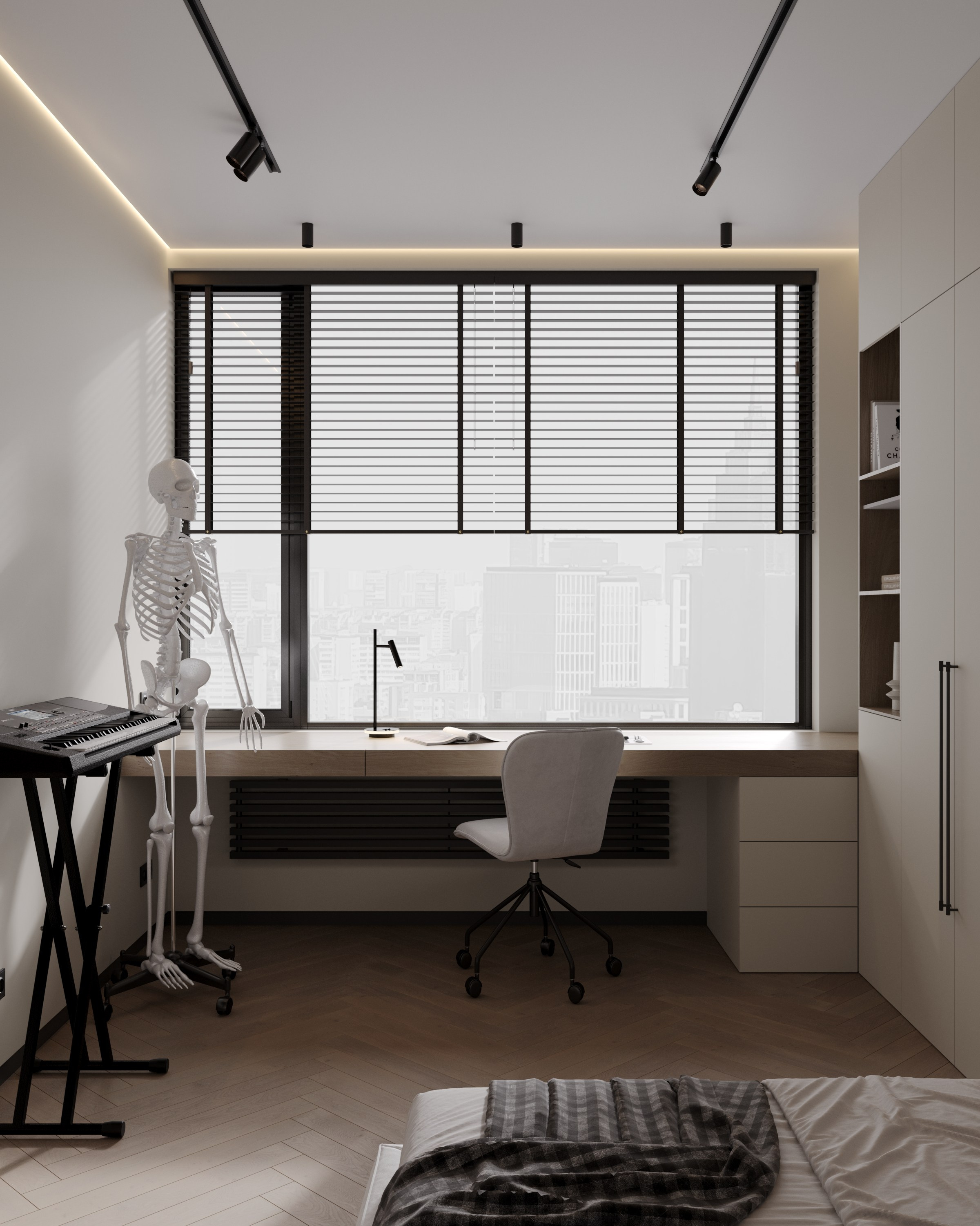 Интерьер квартиры в ЖК Небо. г. Москва. Главная