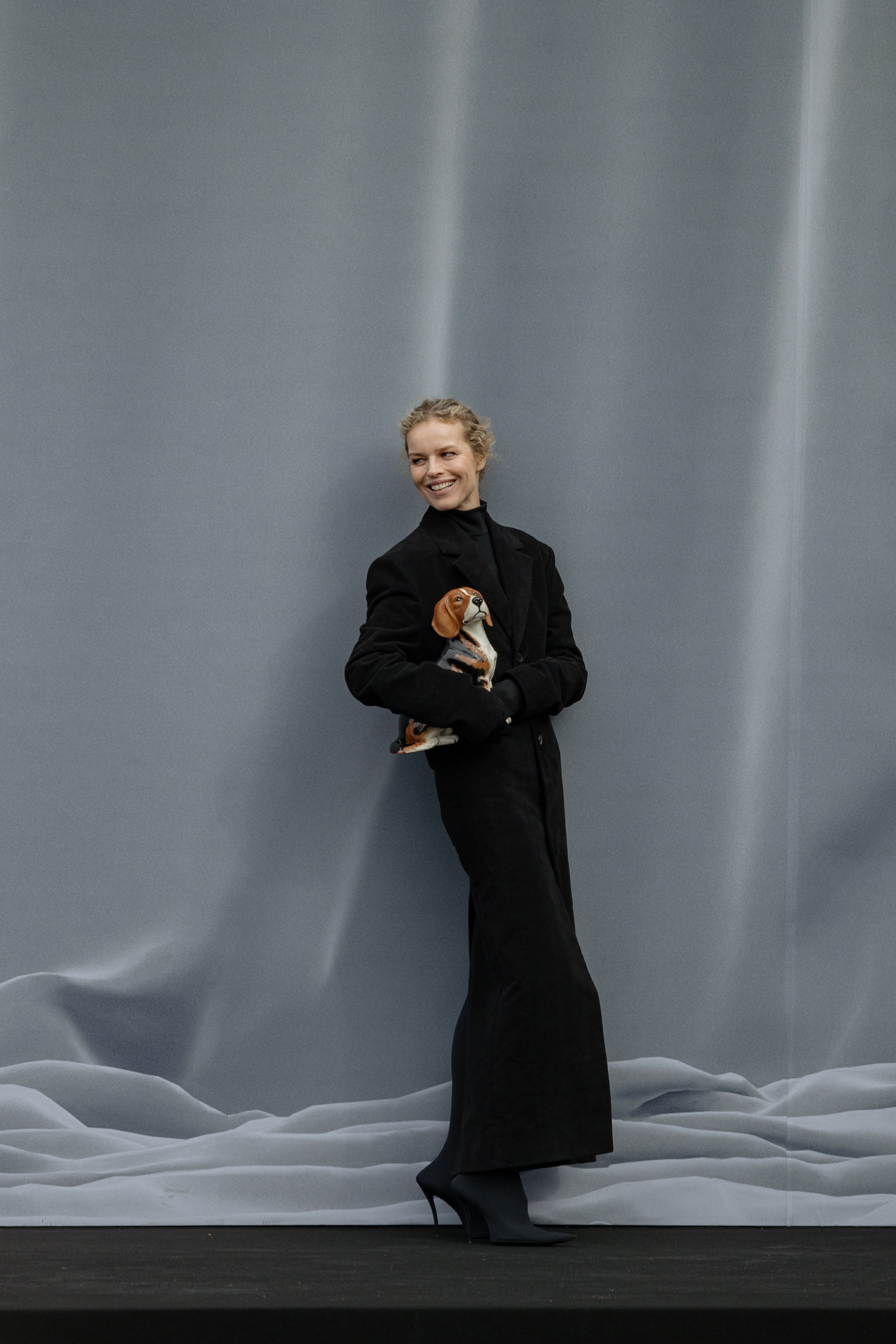 BALENCIAGA PFW WOMENSWEAR FALL-WINTER 24/25. Photographer in Milan Ivan Goncharov