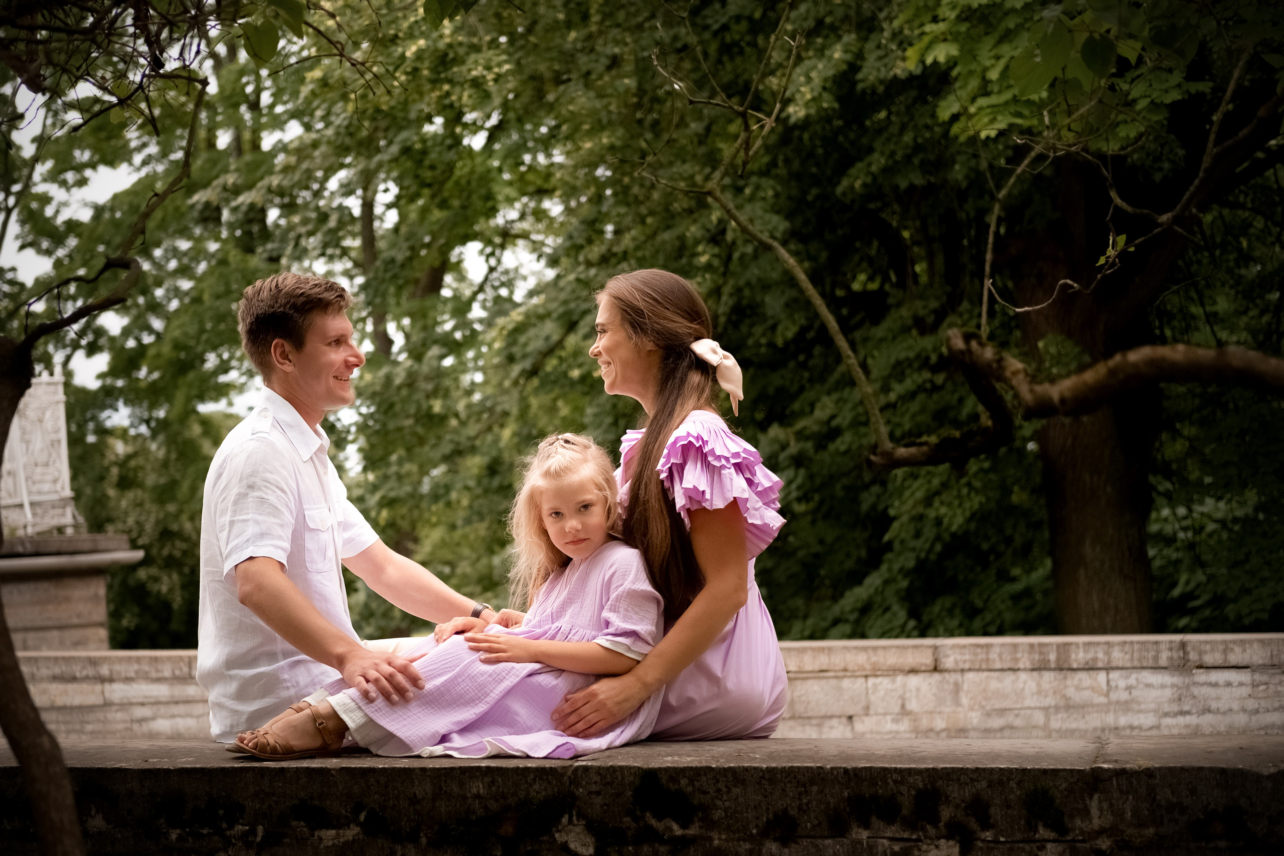 Семейная фотосессия (прогулки и студии). Семейный и женский фотограф в Санкт-Петербурге