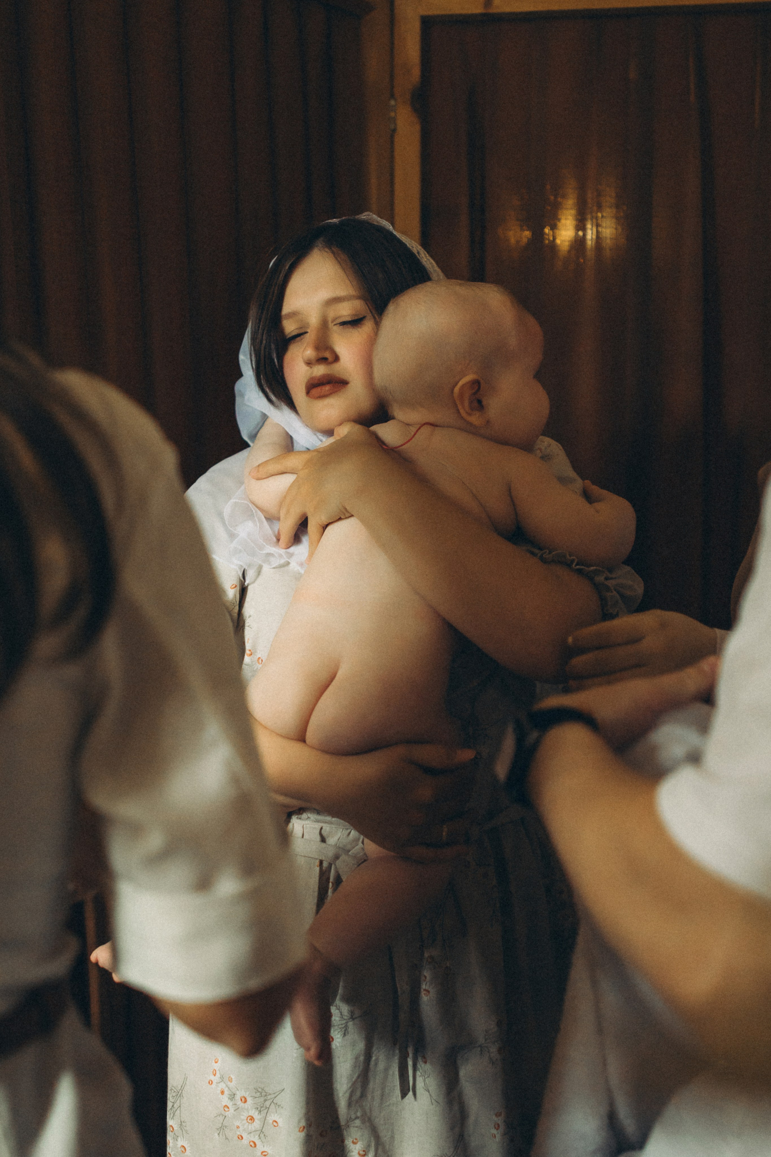 Крещение Амелии. Семейный фотограф и детский фотограф в Волгограде Алеся Бутакова — дет