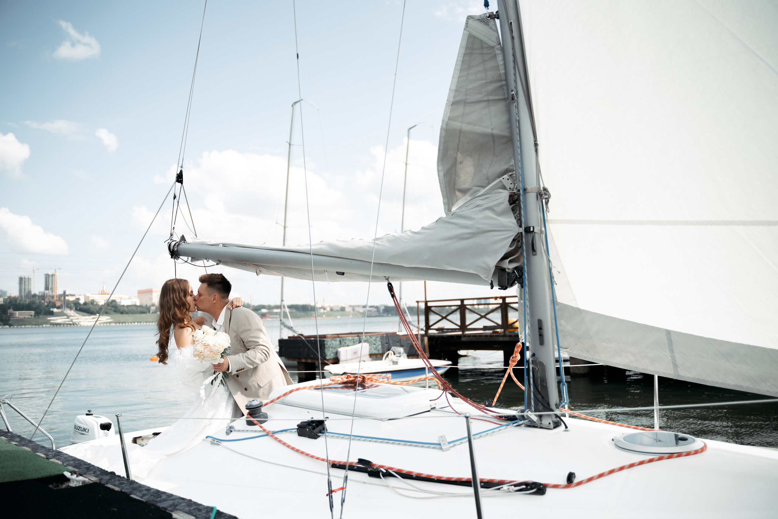 Яхта, парус, ты и я. Свадебный и семейный фотограф в Ижевске Романова Ольга