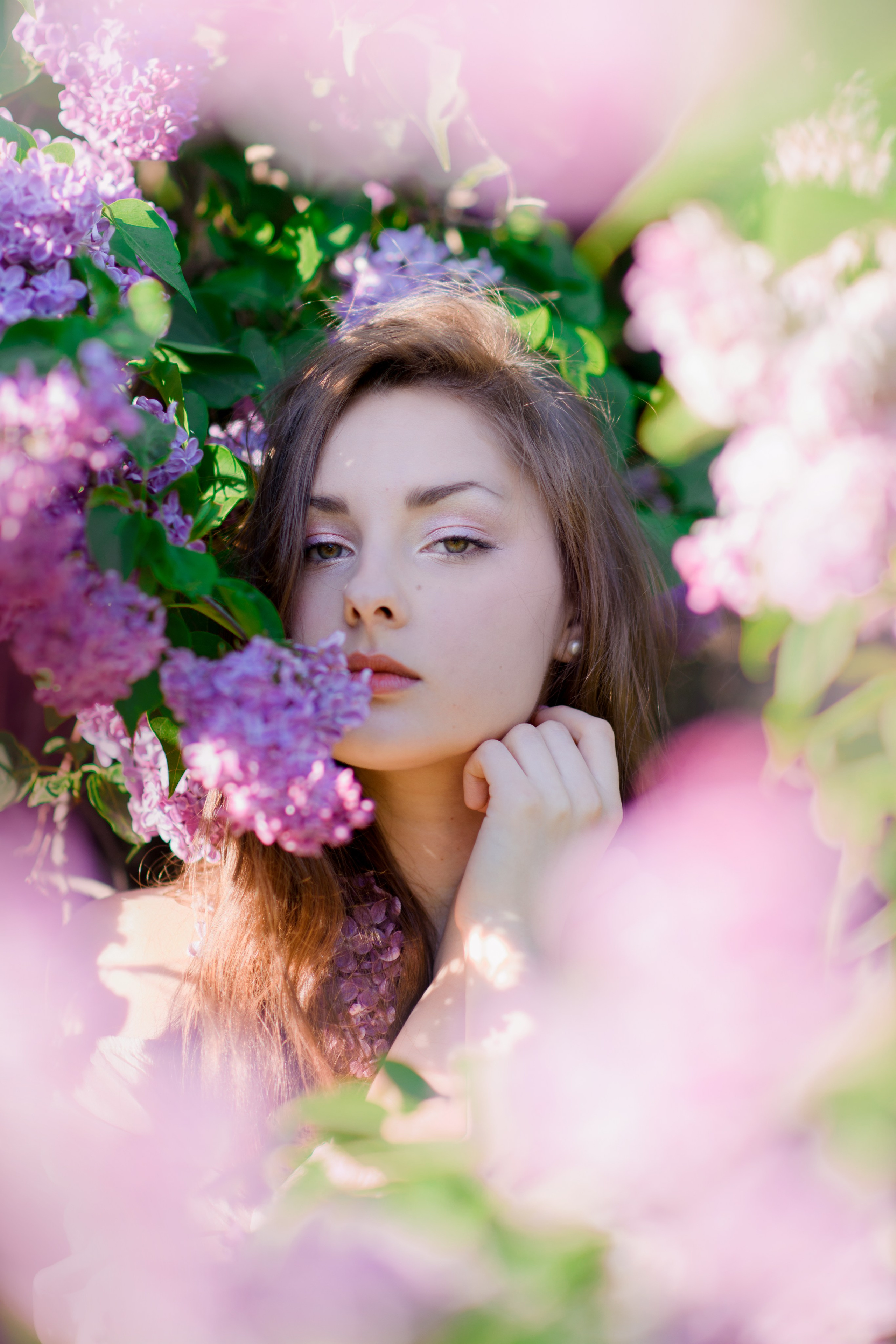 Фотосессия в сиреневом саду. Главная