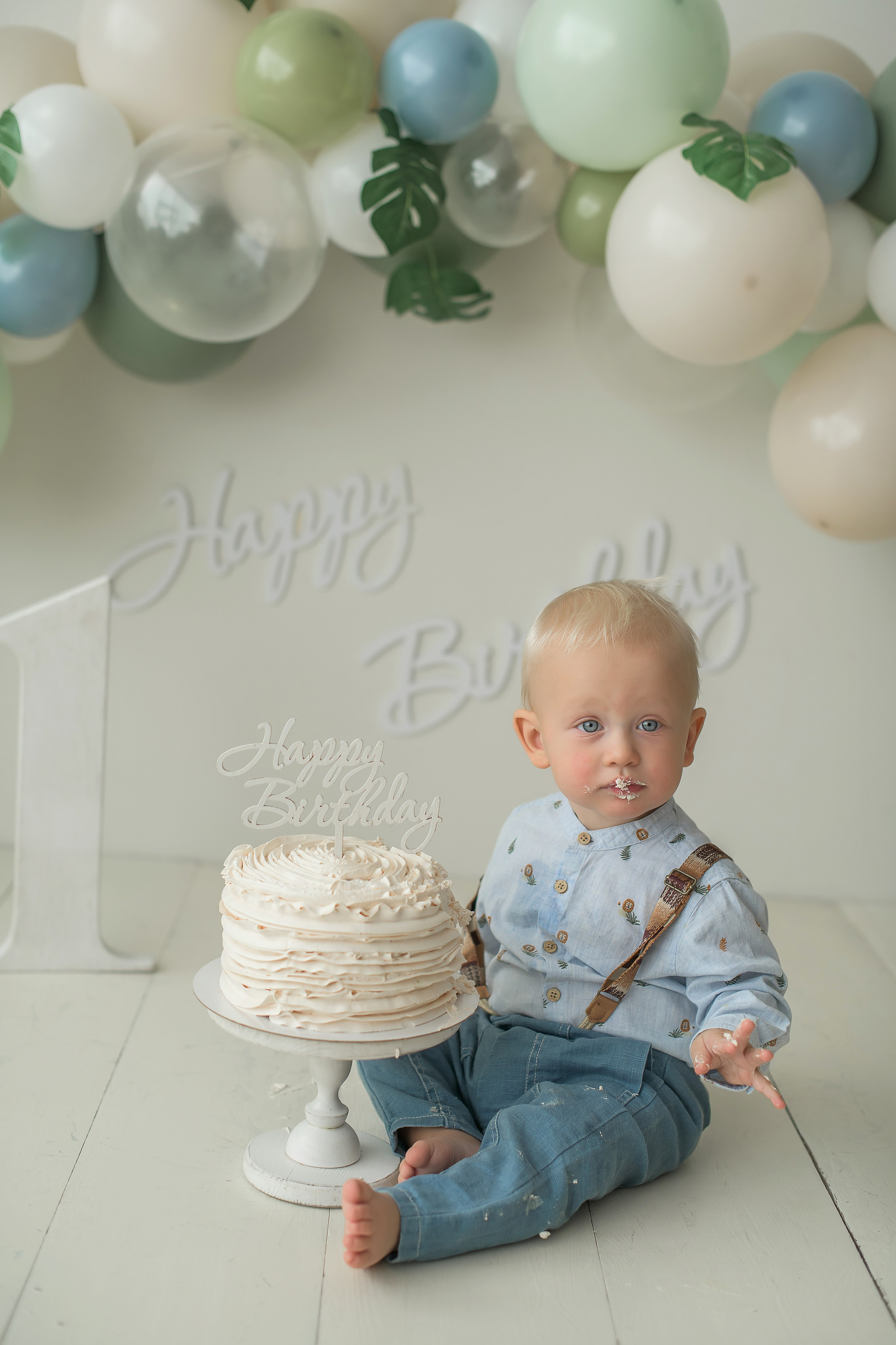Первый годик. Детский и семейный фотограф Елена Новоселова в г. Владивосток