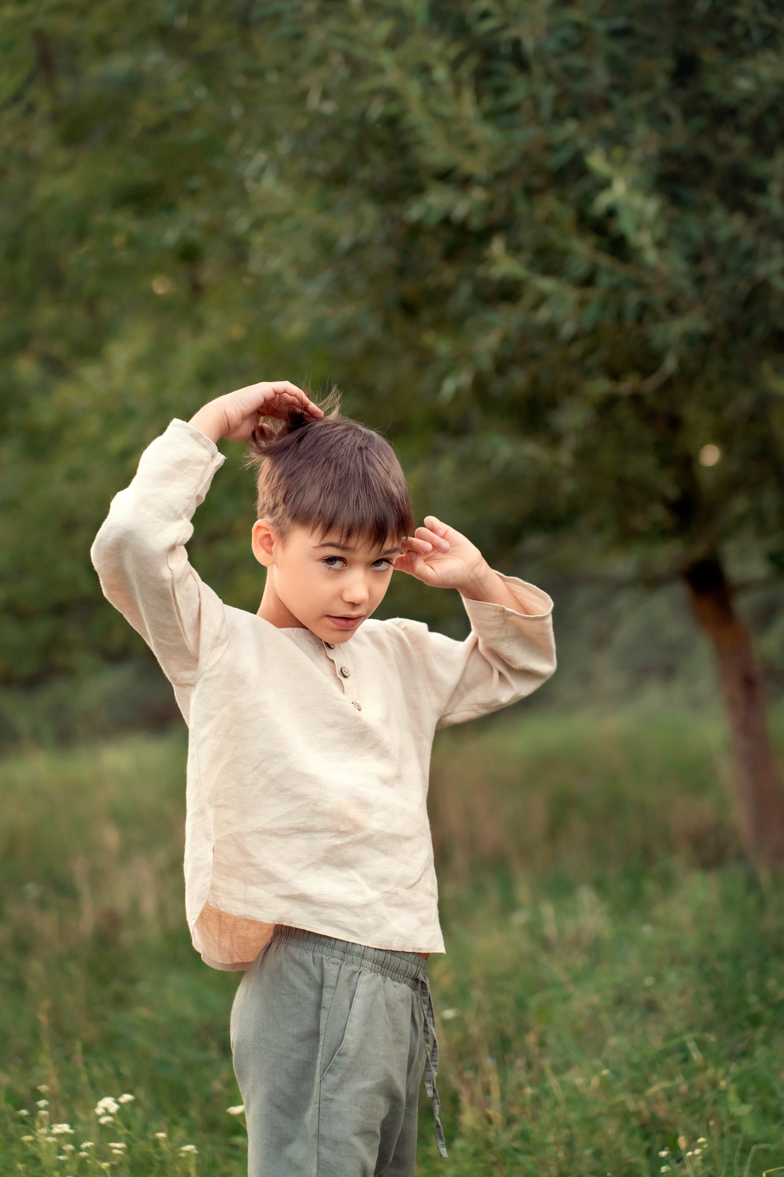 Детская летняя фотосъемка в Красногорске. Фотограф Ольга Чувалдина Москва