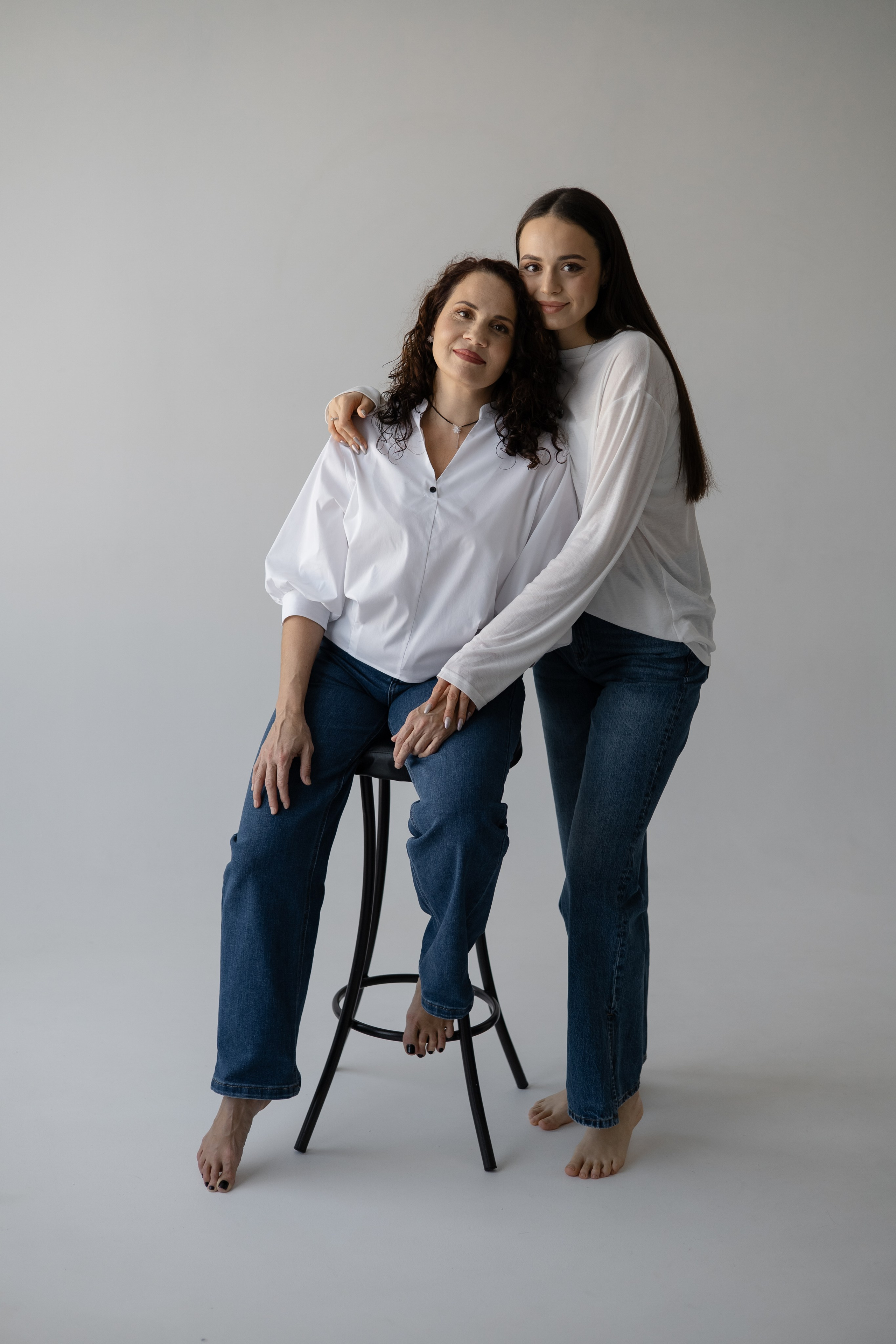 Большая семья Циклорама. Семейный и свадебный фотограф в Краснодаре Елизавета Замаева