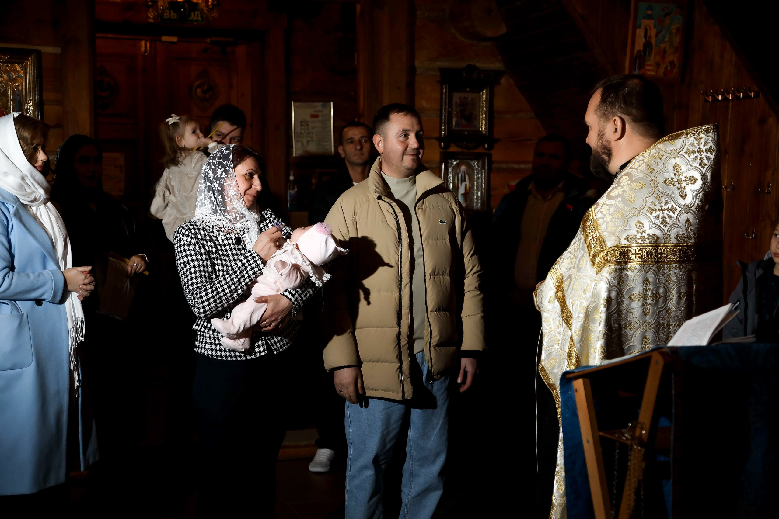 Крестины. Фотограф Антон Чупринин