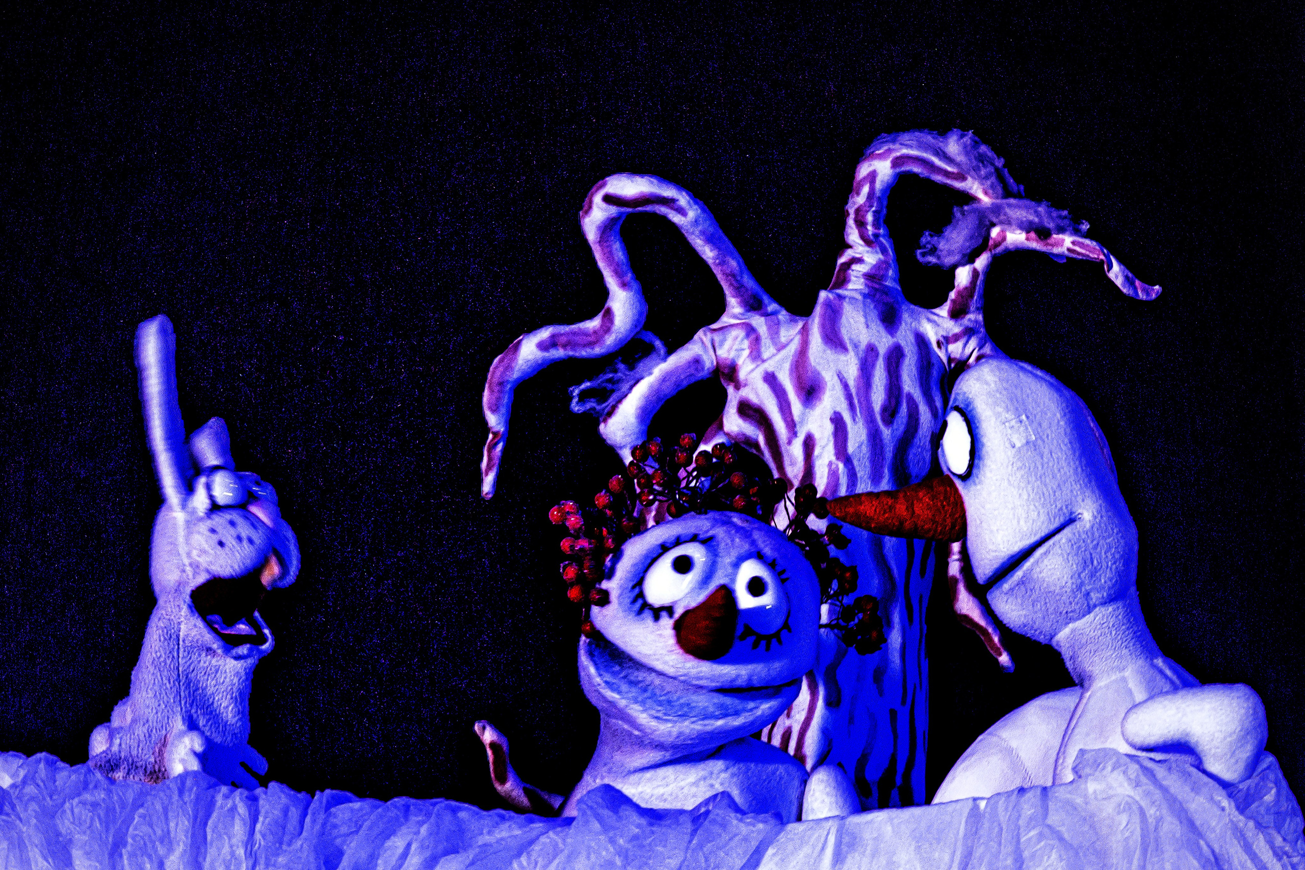 Спектакль Снежные человечки — театр Саквояж. Фотограф в Сочи Юрий Шептаев