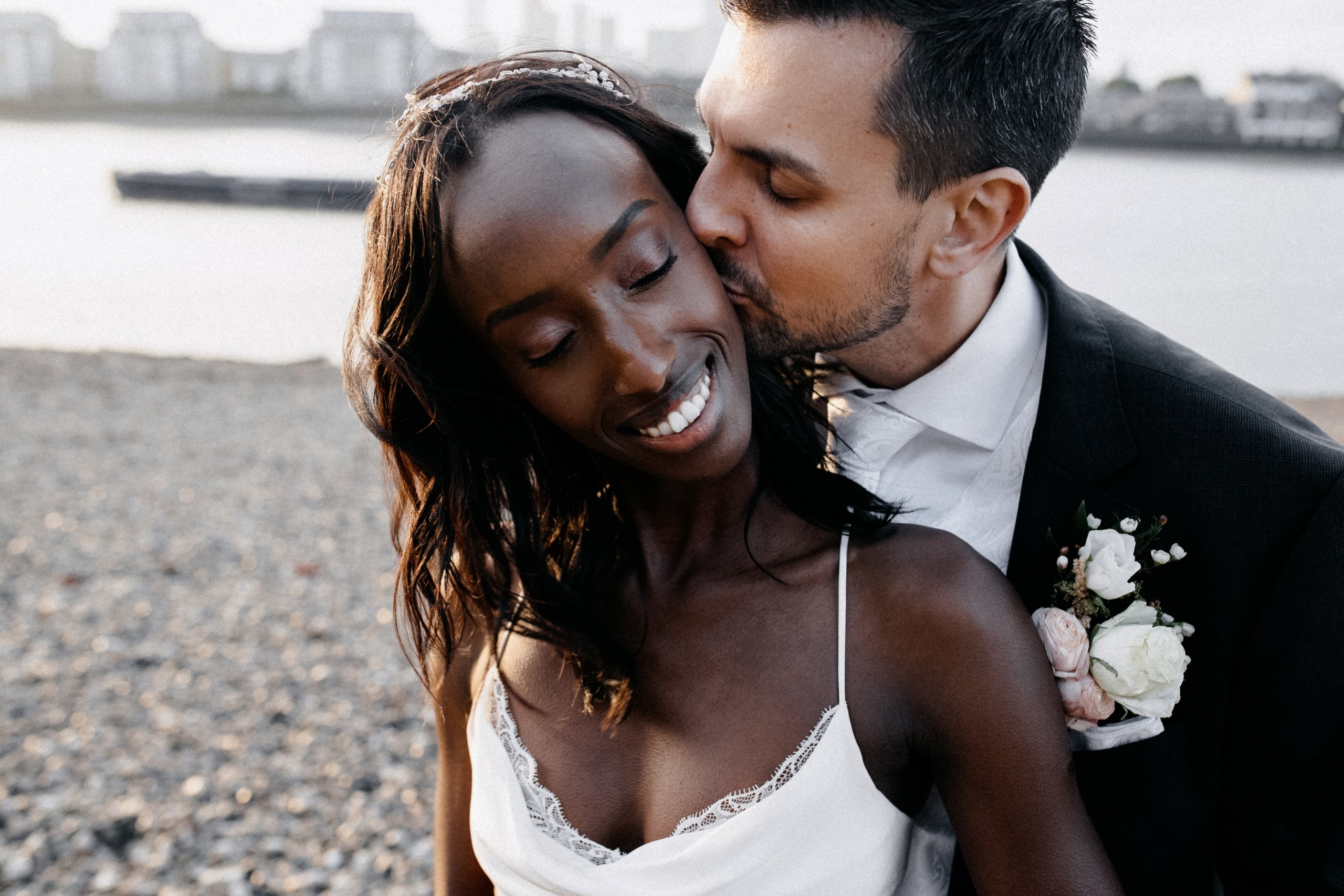 Denise & Tobias at The Old Brewery, Greenwich. Moments Catchers — Wedding Photography & Video Duo in London