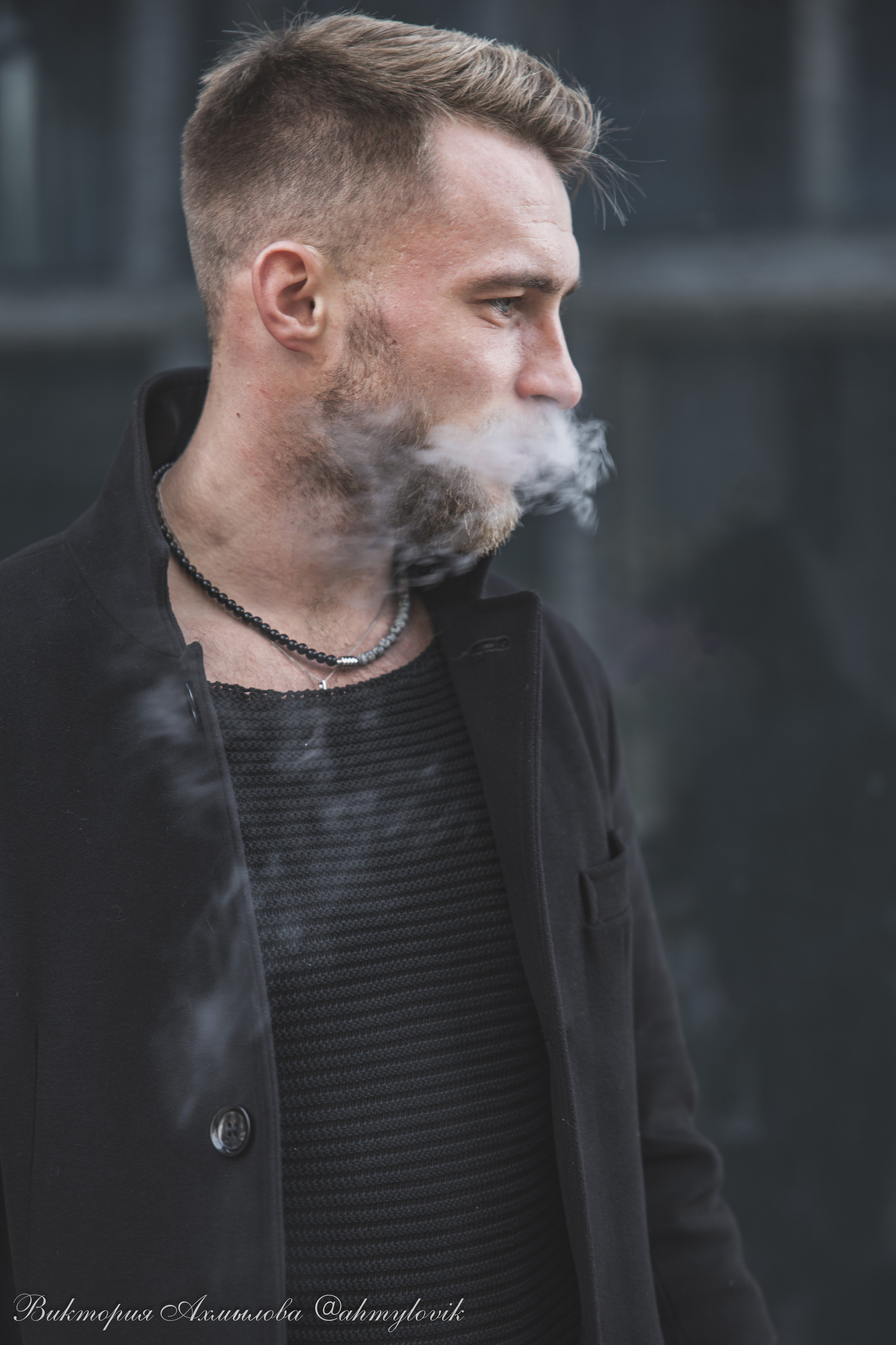 Прогулка с Хаски (Сергей). Виктория Ахмылова. Фотограф в Москве