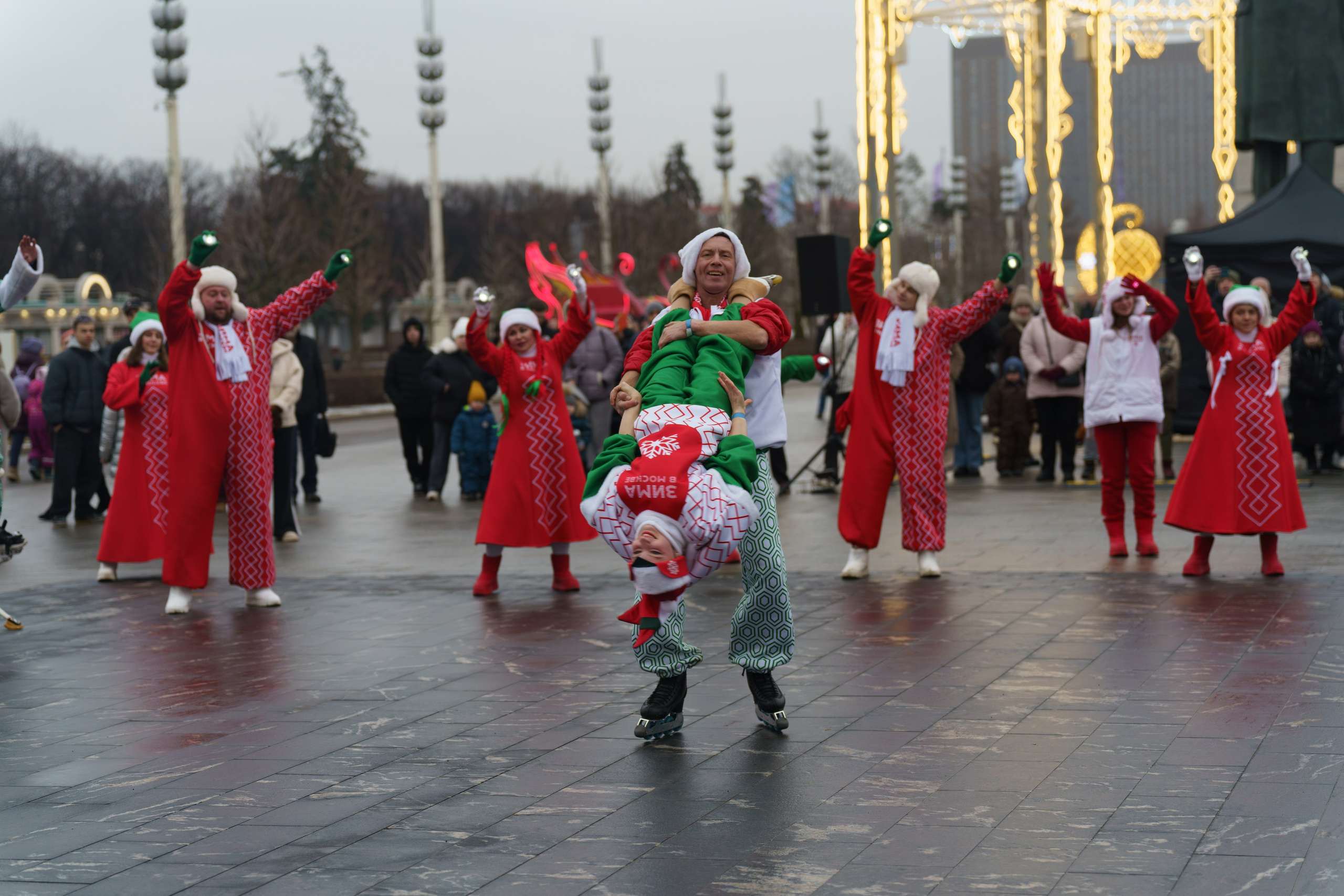 Проект «Зима в Москве» ВДНХ. Фотограф Алекс Висэро