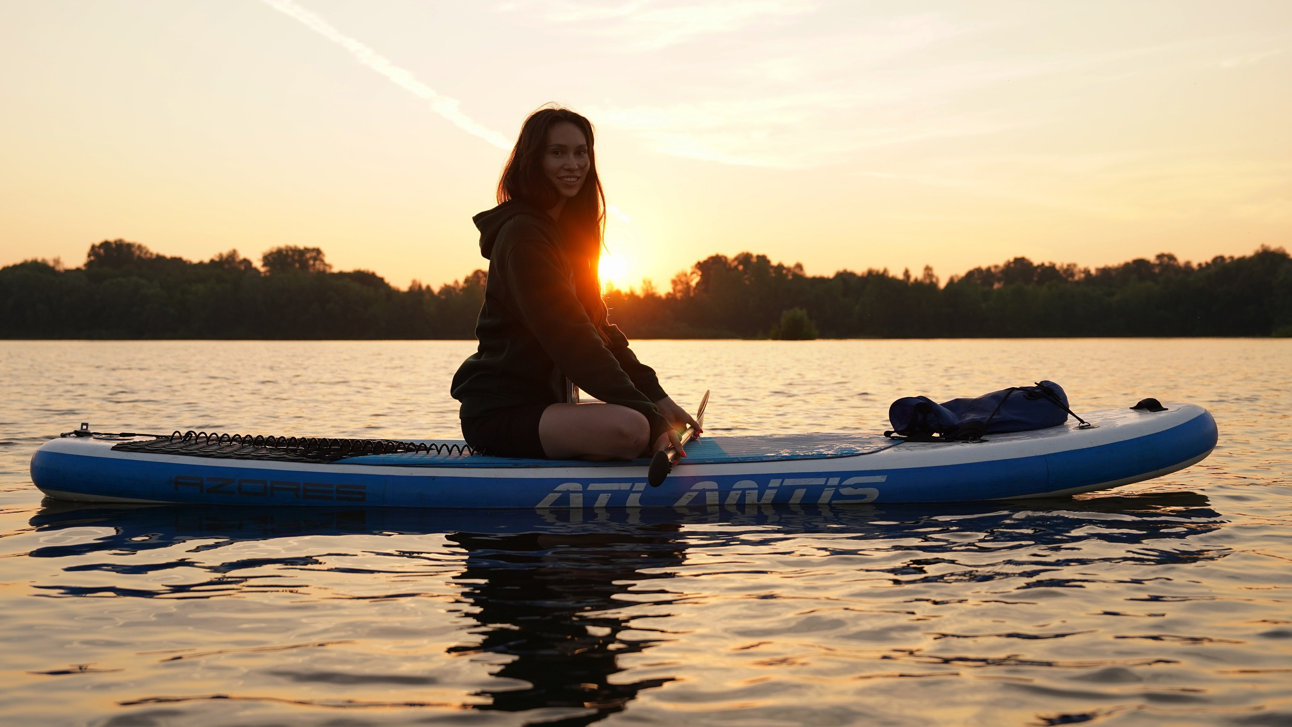 Рассветы на сапбордах в Уфе