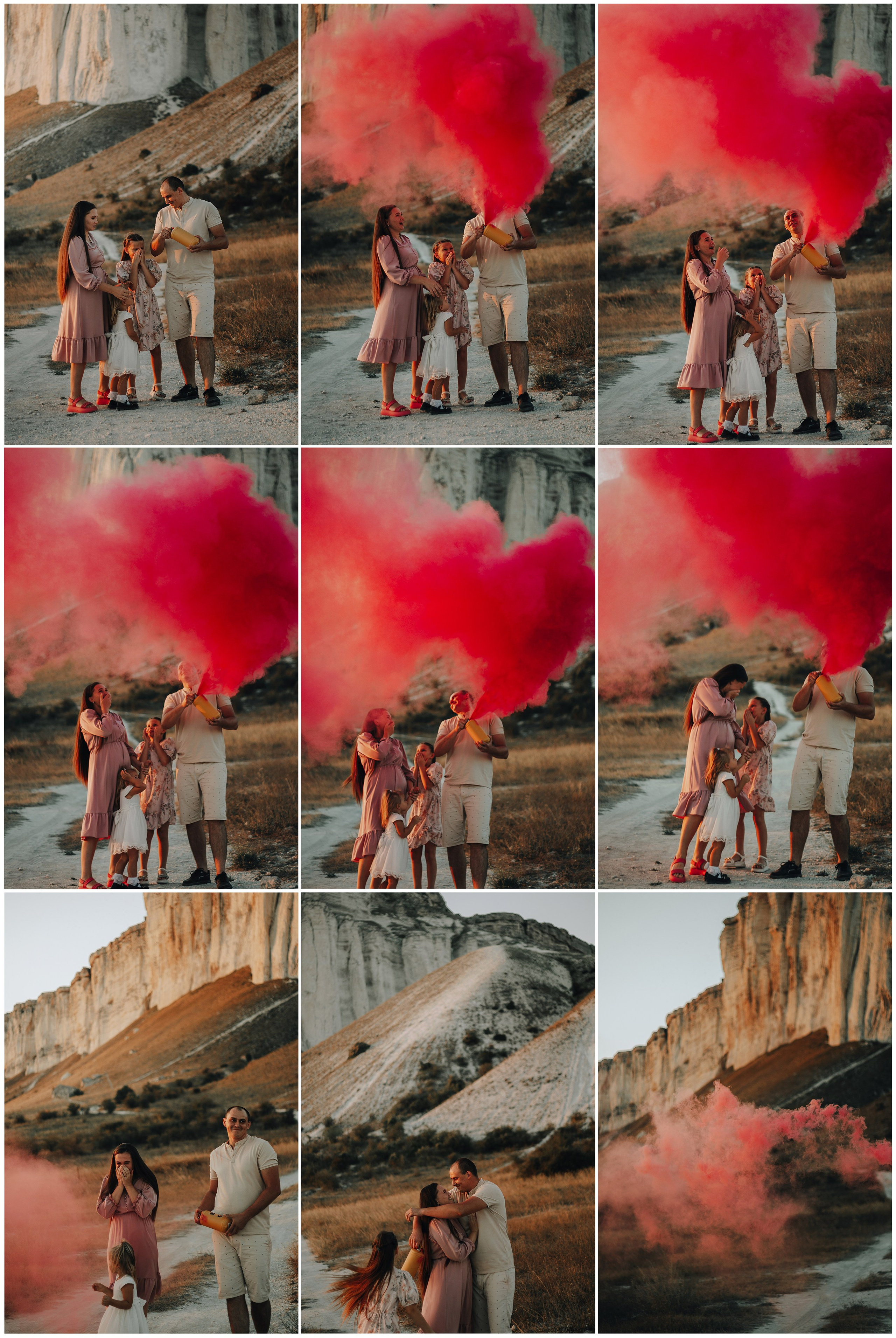 Гендер пати семьи Анисимовых. Фотограф в Крыму | Виктория Нотевская