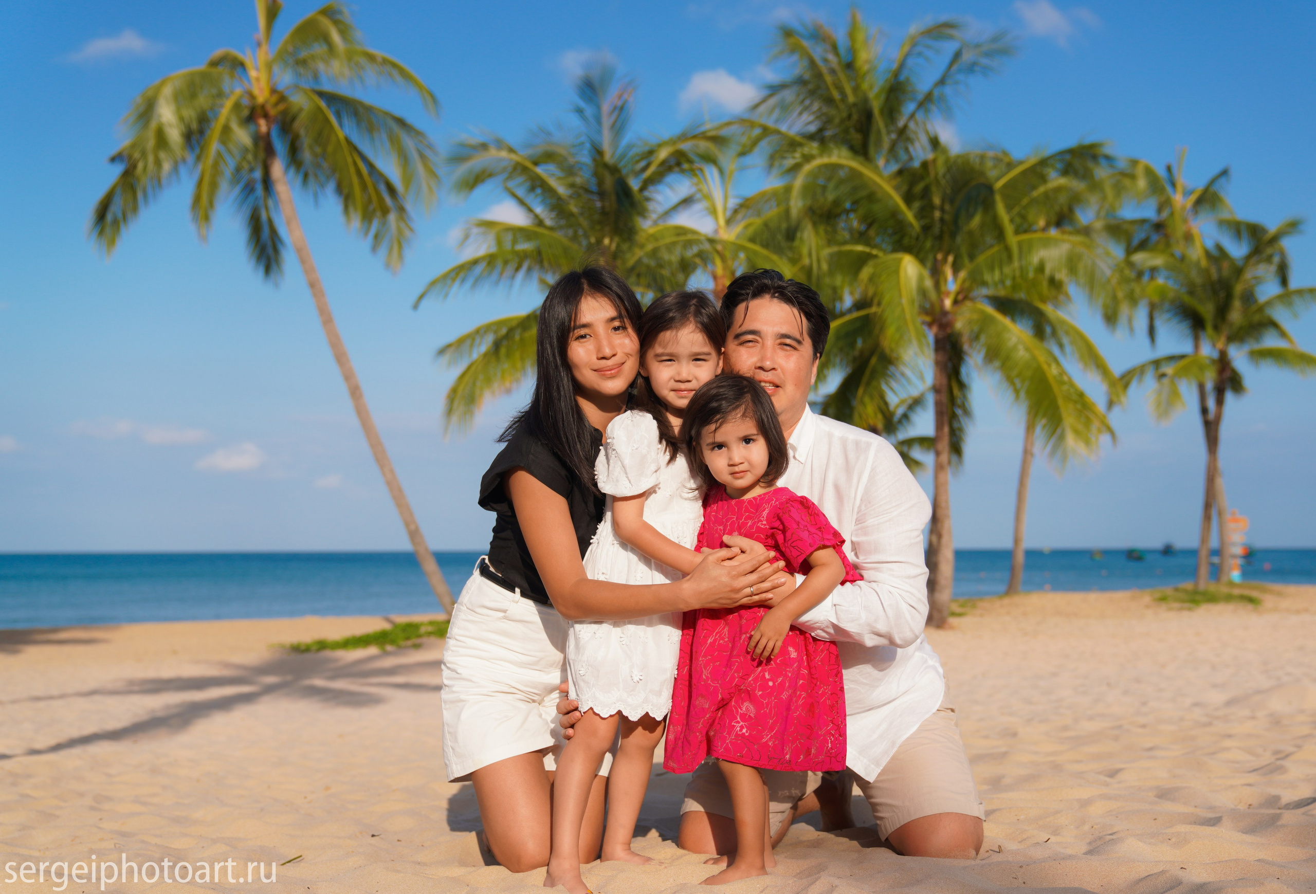 Семейные фотосессии. Фотограф Сергей Кишкель Дананг Нячанг Фукуок