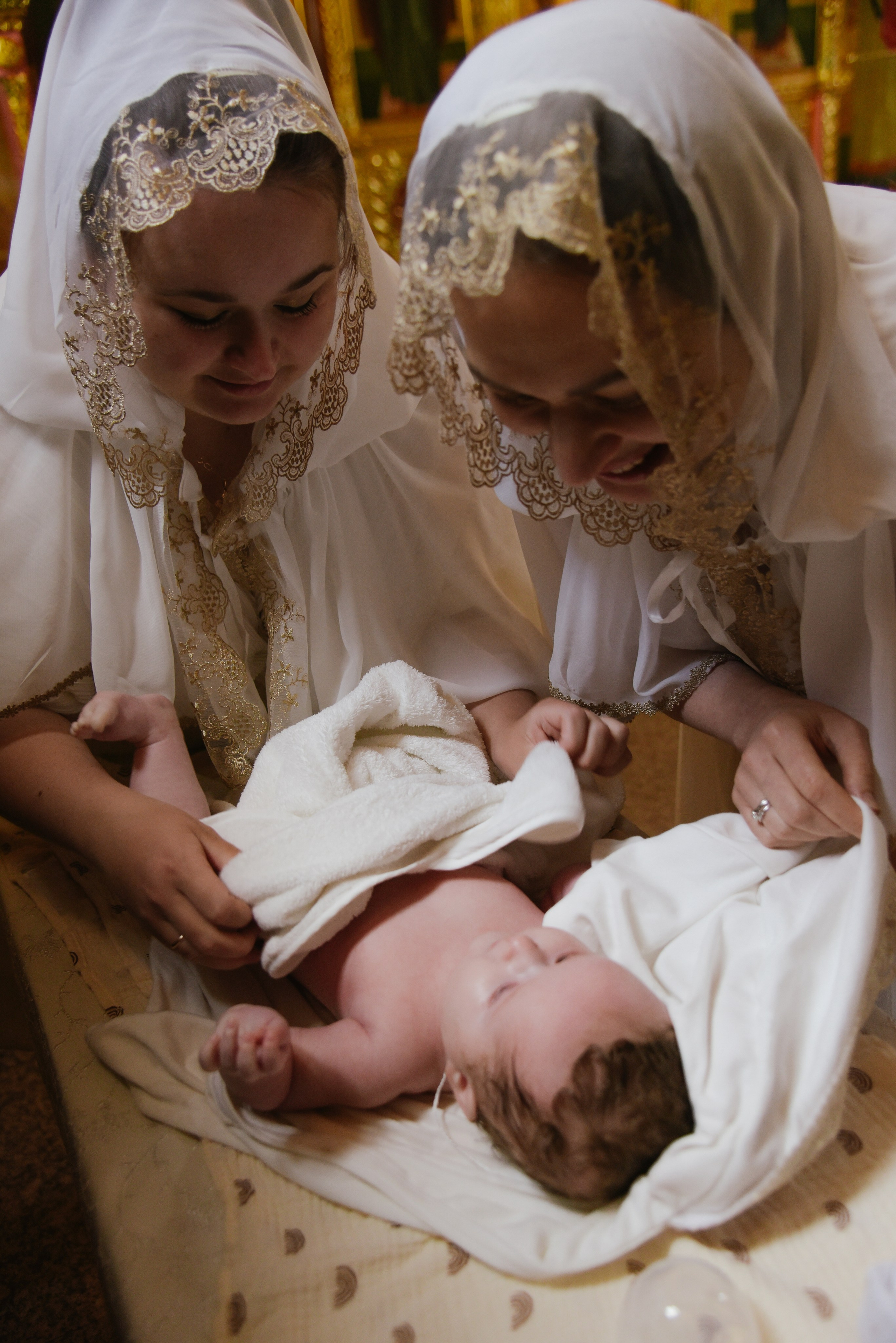 Таинство крещения Виктории. Фотограф Лола Волна, город Москва