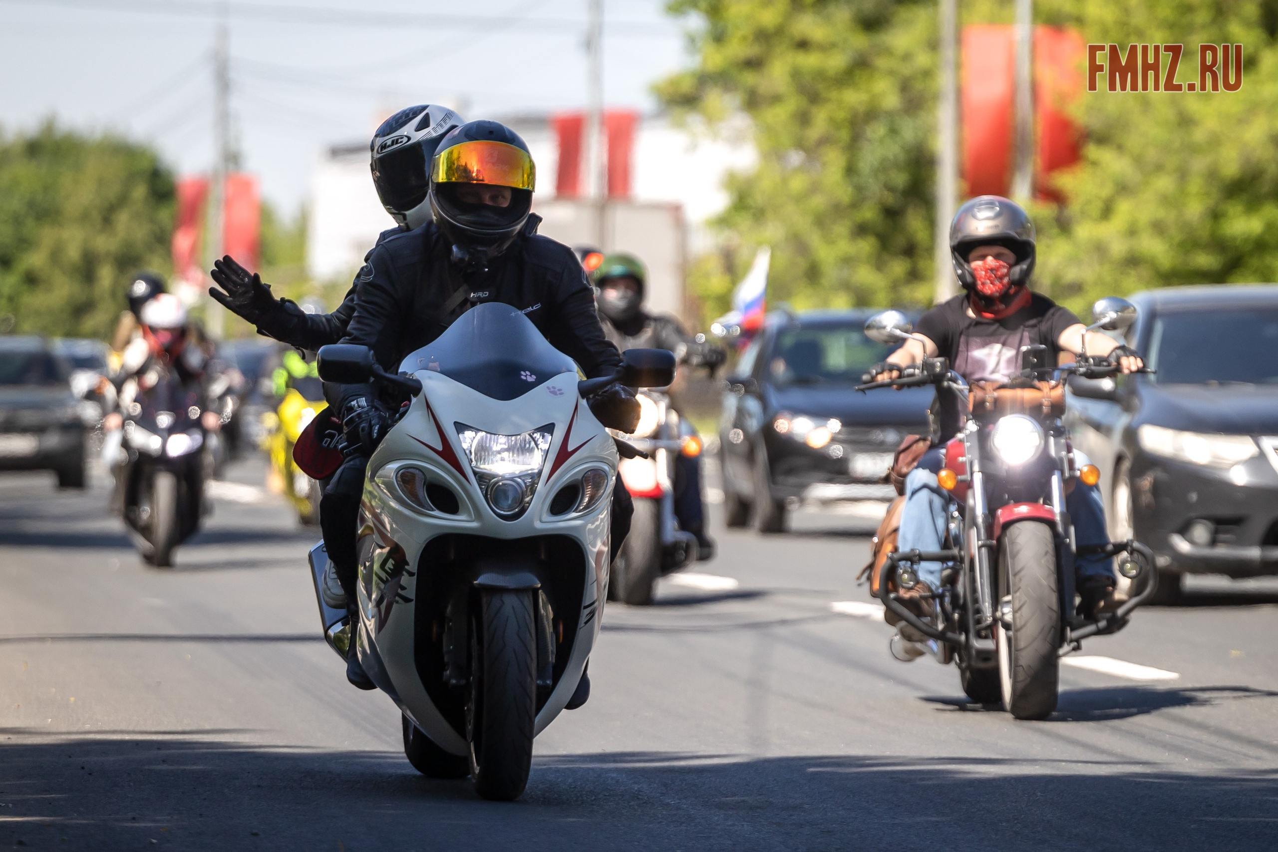 Открытие мотосезона Мотоциклистов г. Домодедово 25.05.24. Фотограф Владимир Охрименко