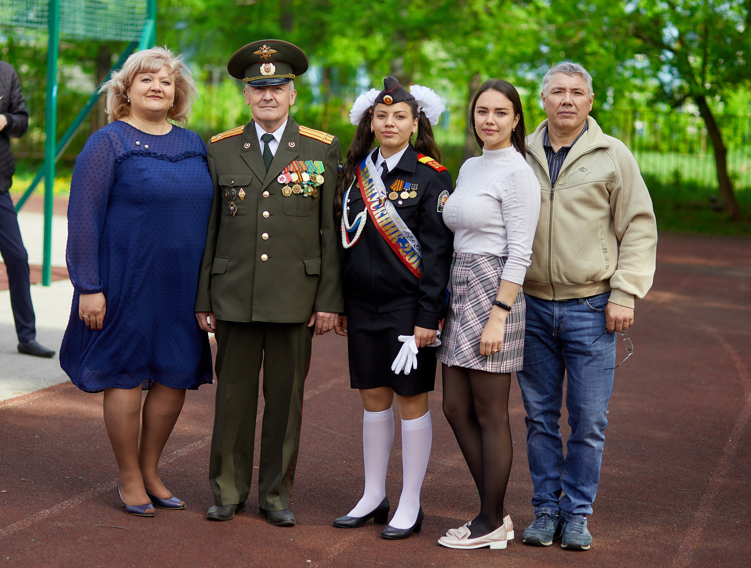 Кадеты последний звонок. Фотограф Вячеслав Фарунин