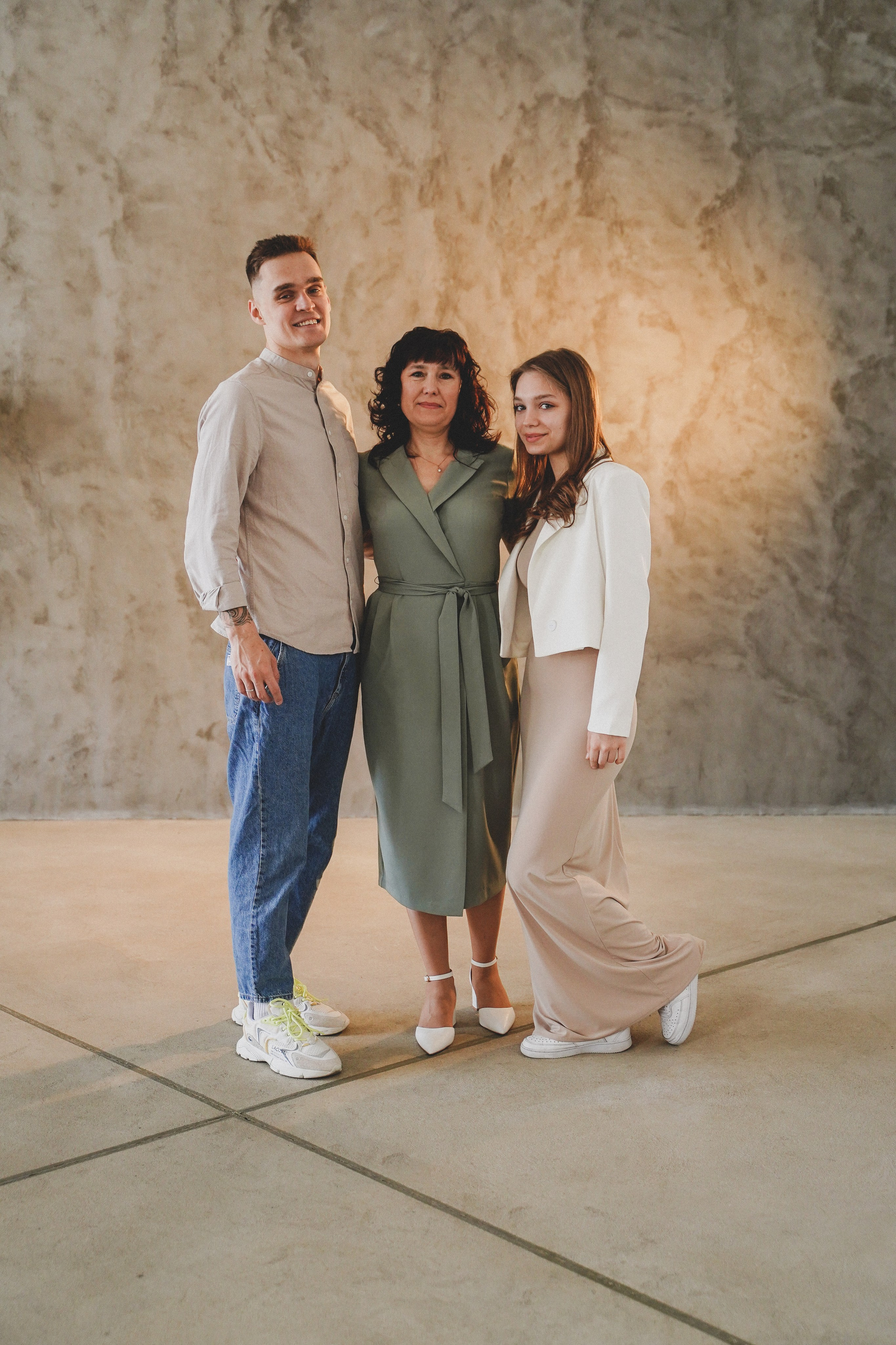 Фотосессия большой семьи в студии. Семейный и женский фотограф в Краснодаре Анастасия Приймак