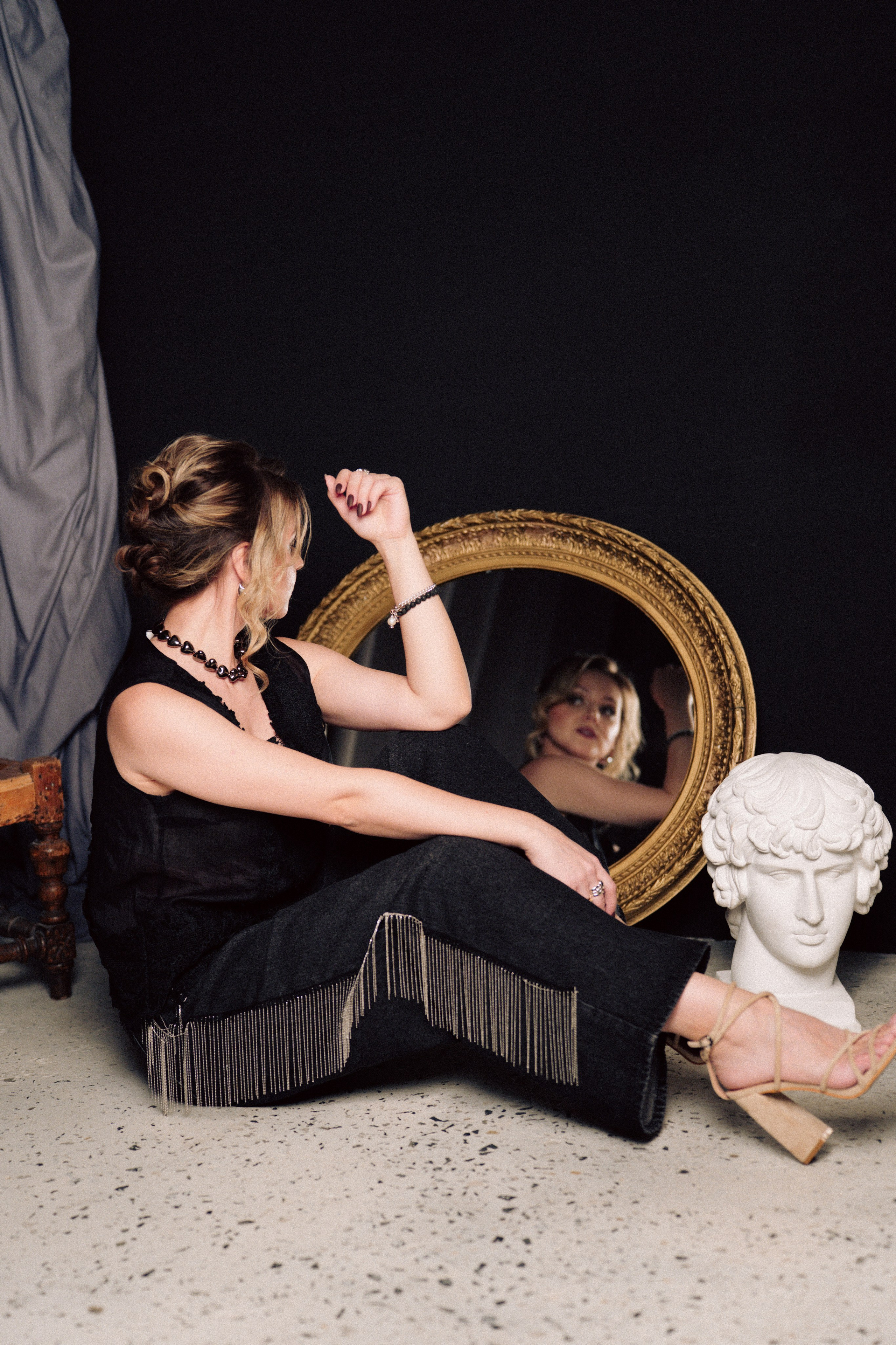 НОВОГОДНЯЯ ФОТОСЕСИИЯ В СТУДИИ ДЛЯ ДЕВУШКИ И ПРОГУЛКА ПО ЧЕРНЫШЕВСКОЙ. Профессиональный фотограф, Санкт-Петербург — Виктория Богомолова