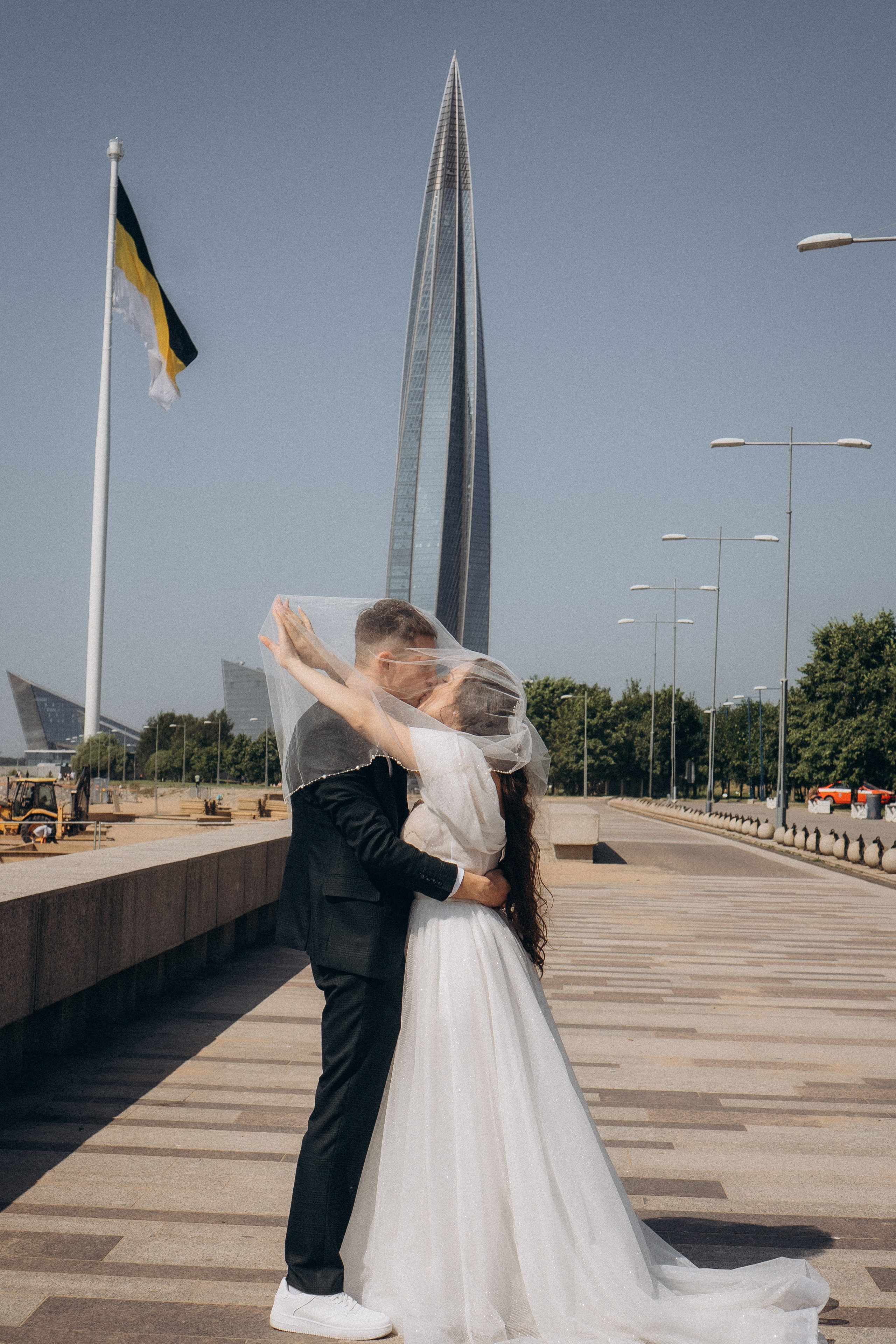 СВАДЕБНАЯ СЬЕМК В ПАРКЕ 300-ЛЕТИЯ. Профессиональный фотограф, Санкт-Петербург — Виктория Богомолова